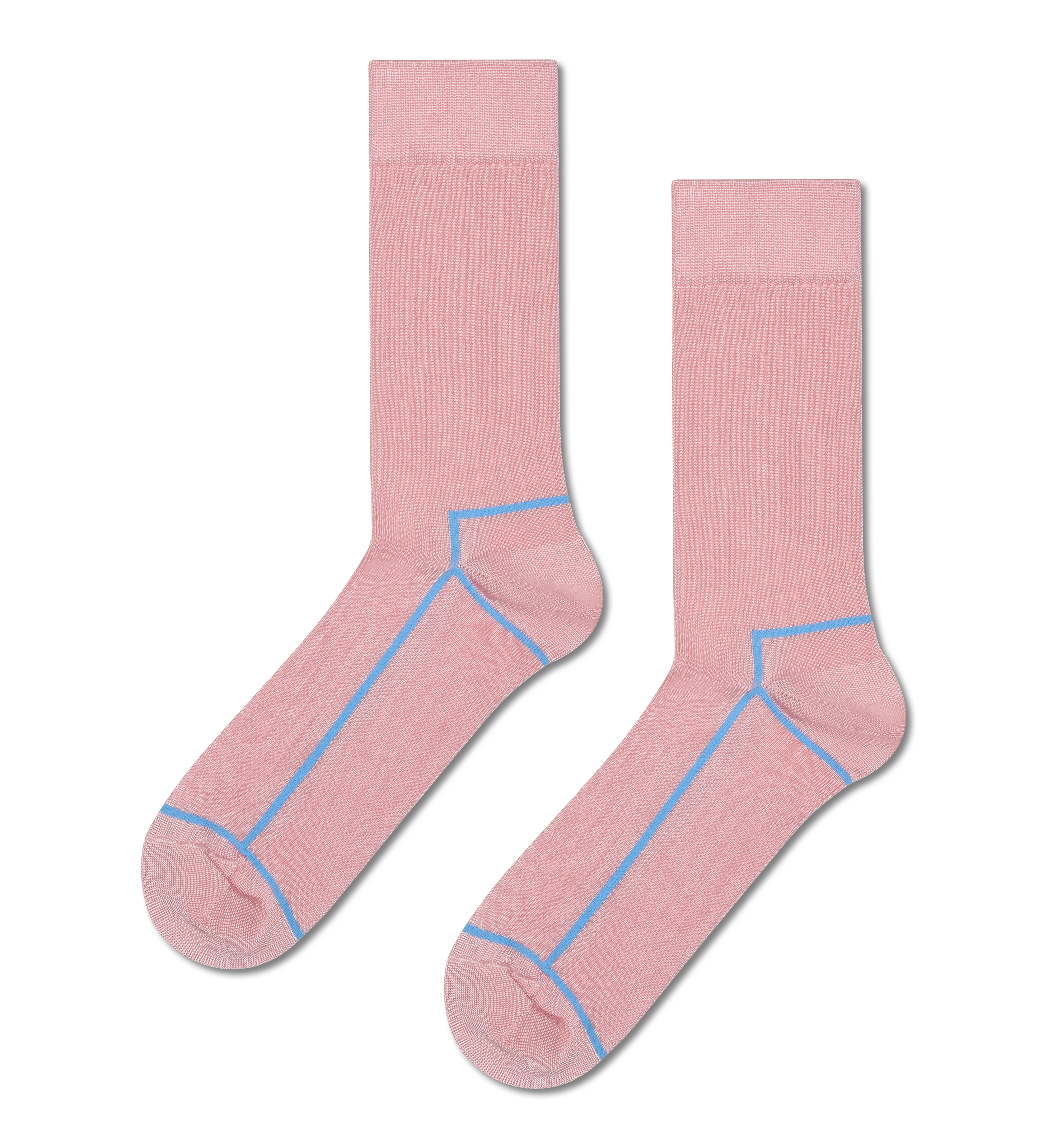 Contrast Stripe Sock