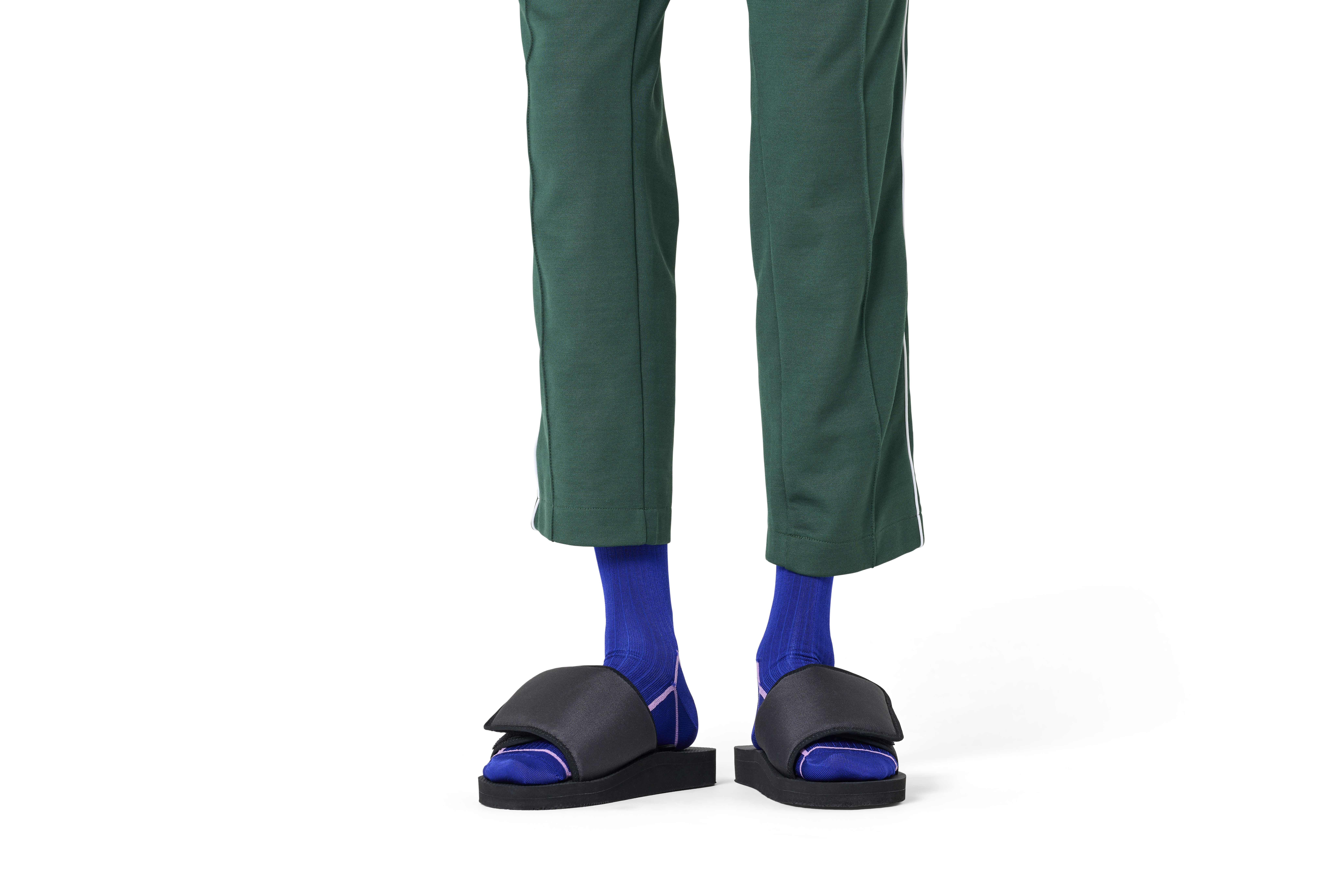 Contrast Stripe Sock