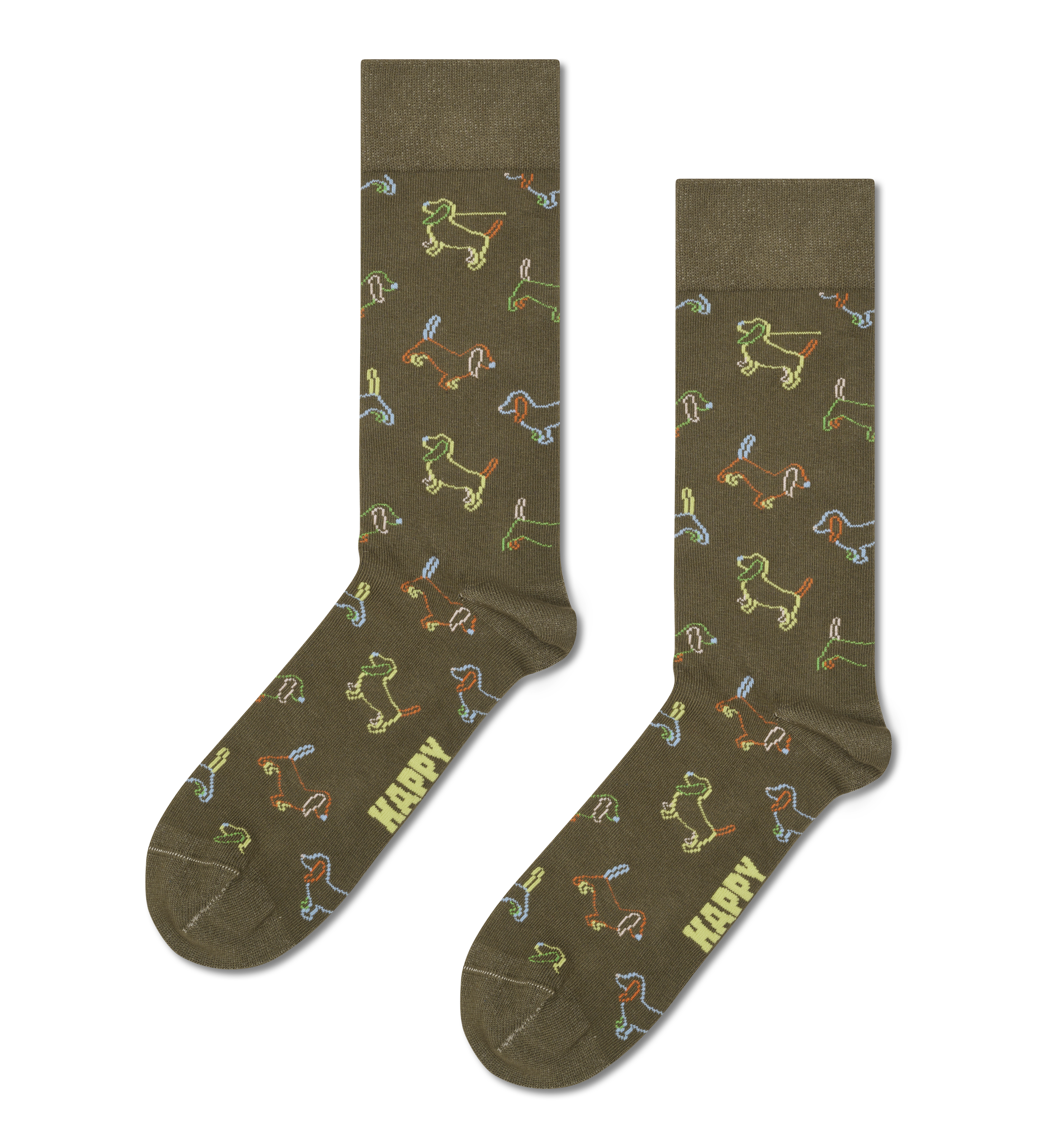 Puppy Love Natural Dye Sock