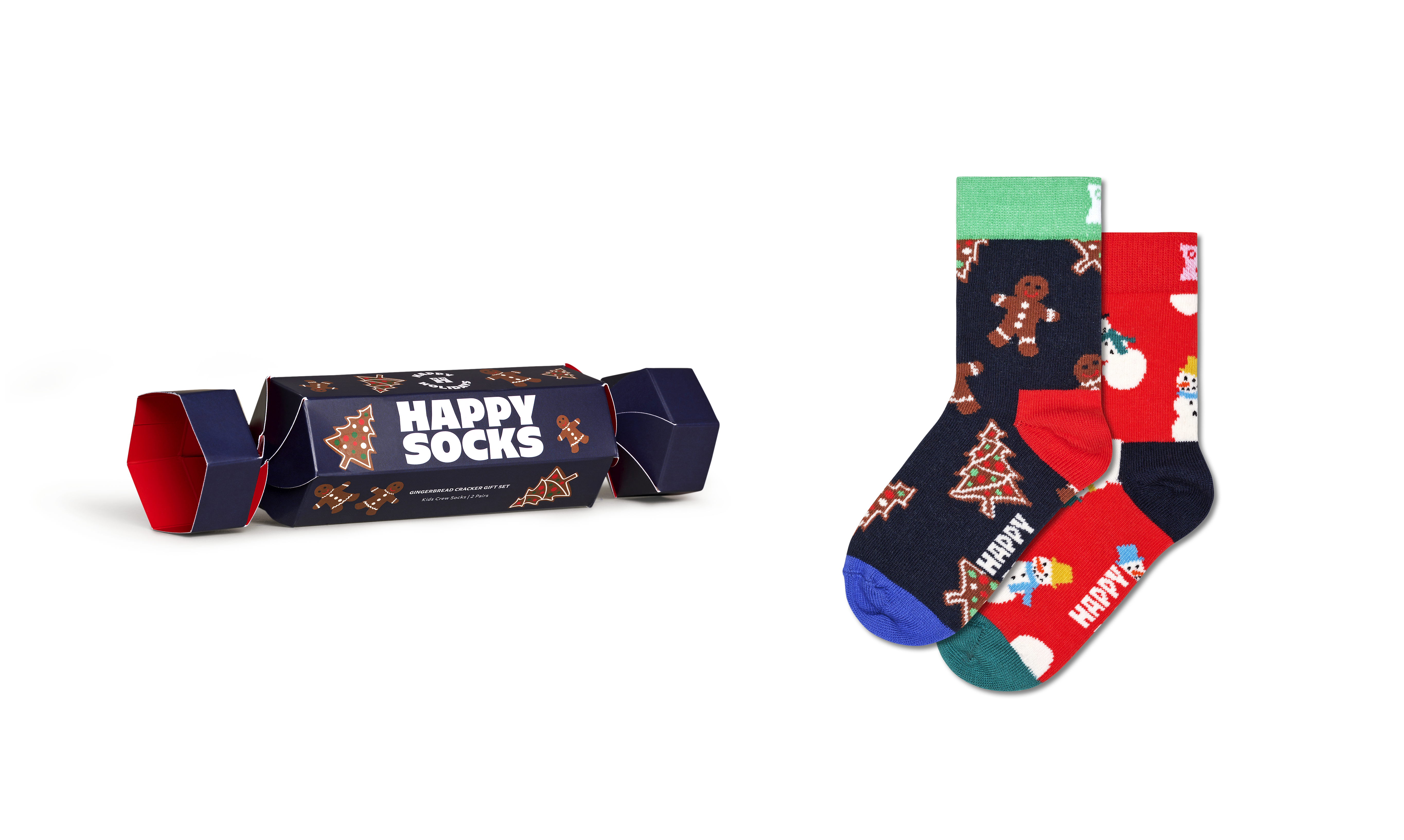 Kids 2-Pack Holiday Socks Gift Set