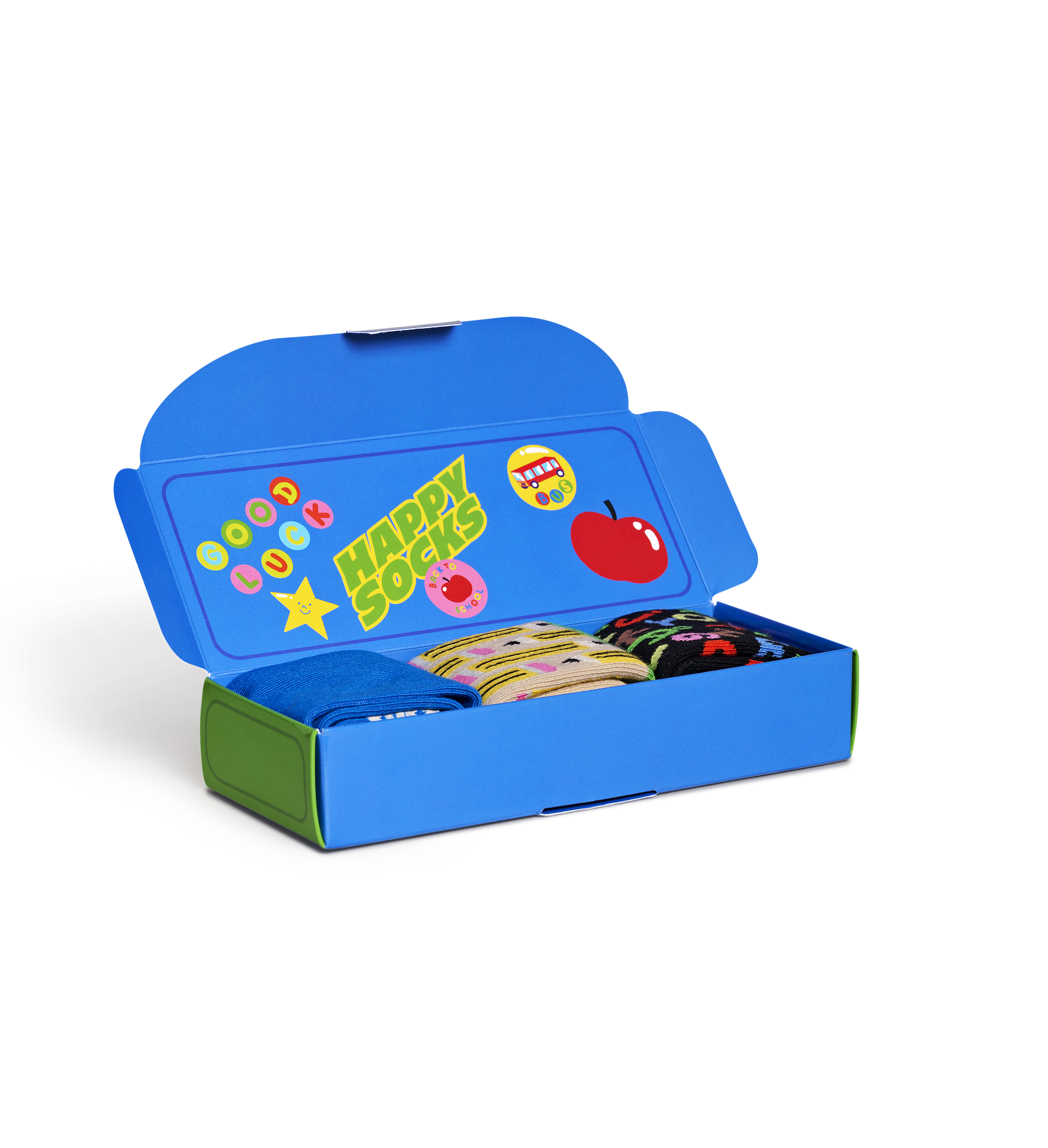 Kids 3-Pack Back To School Socks Gift Set