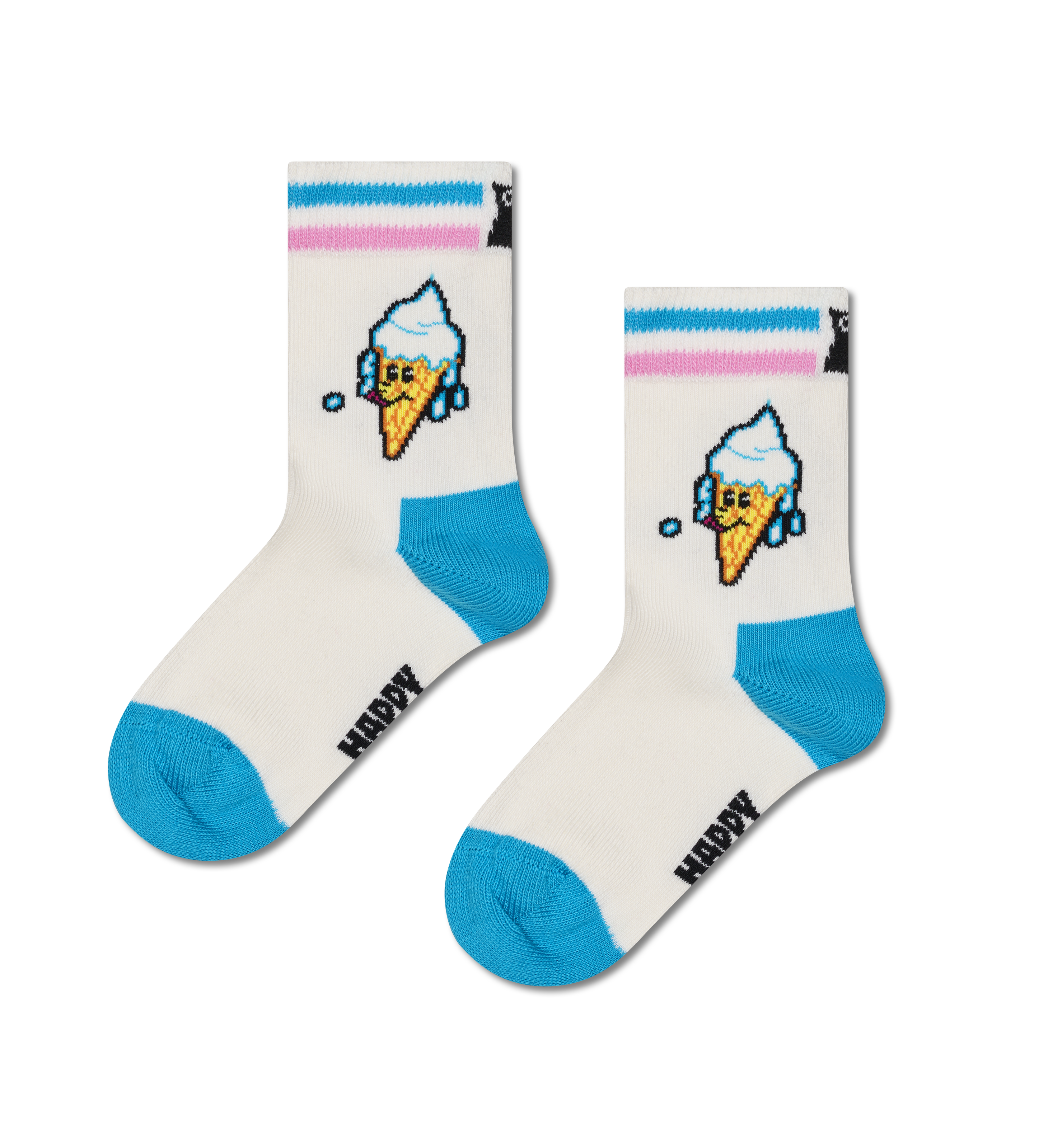 Kids Happy Ice Cream Sock