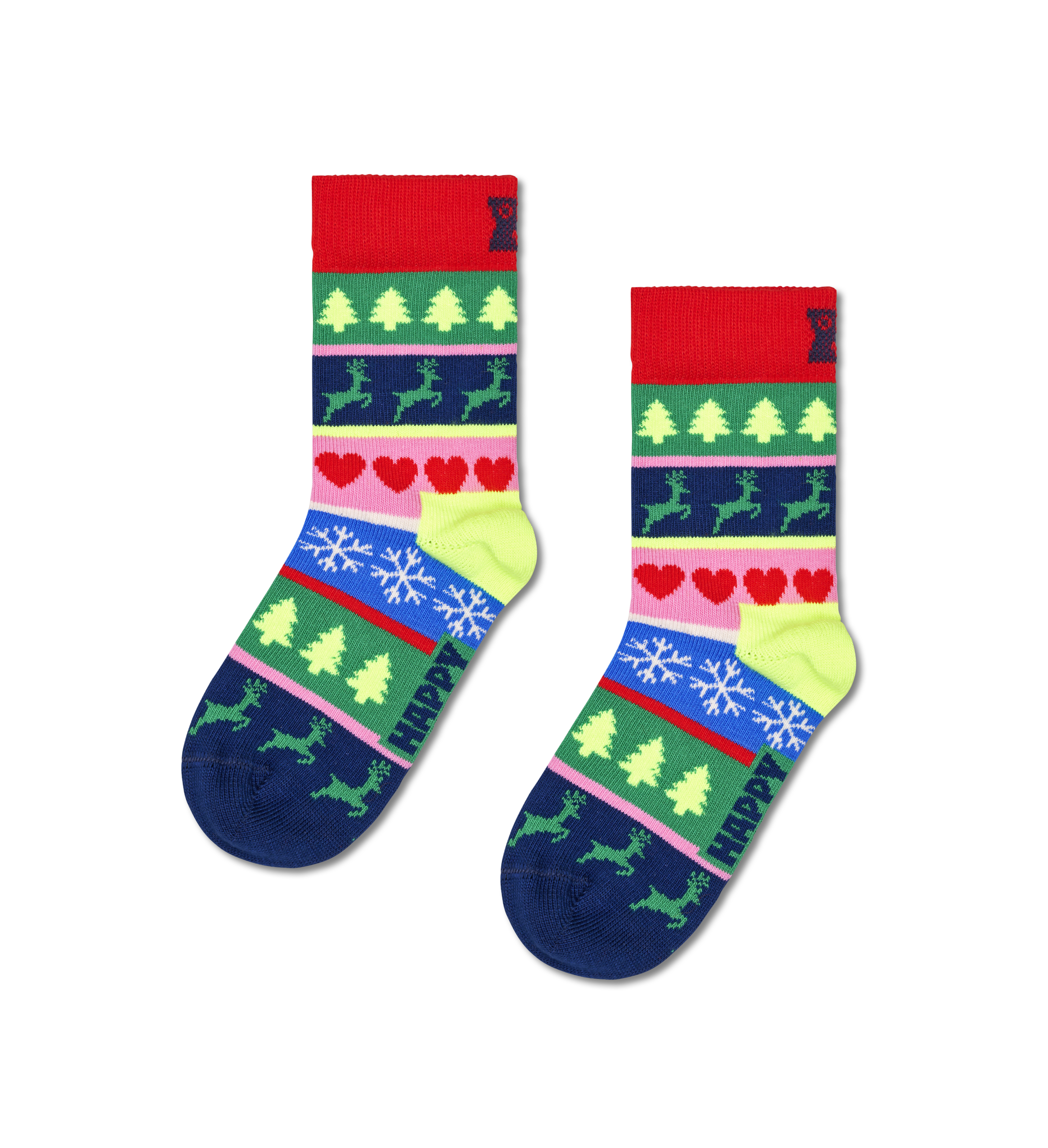 Kids Christmas Stripe Sock