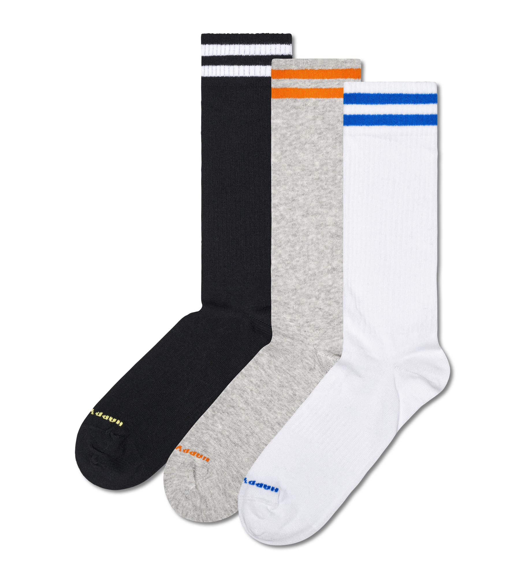 3-Pack Solid Sneaker Socks