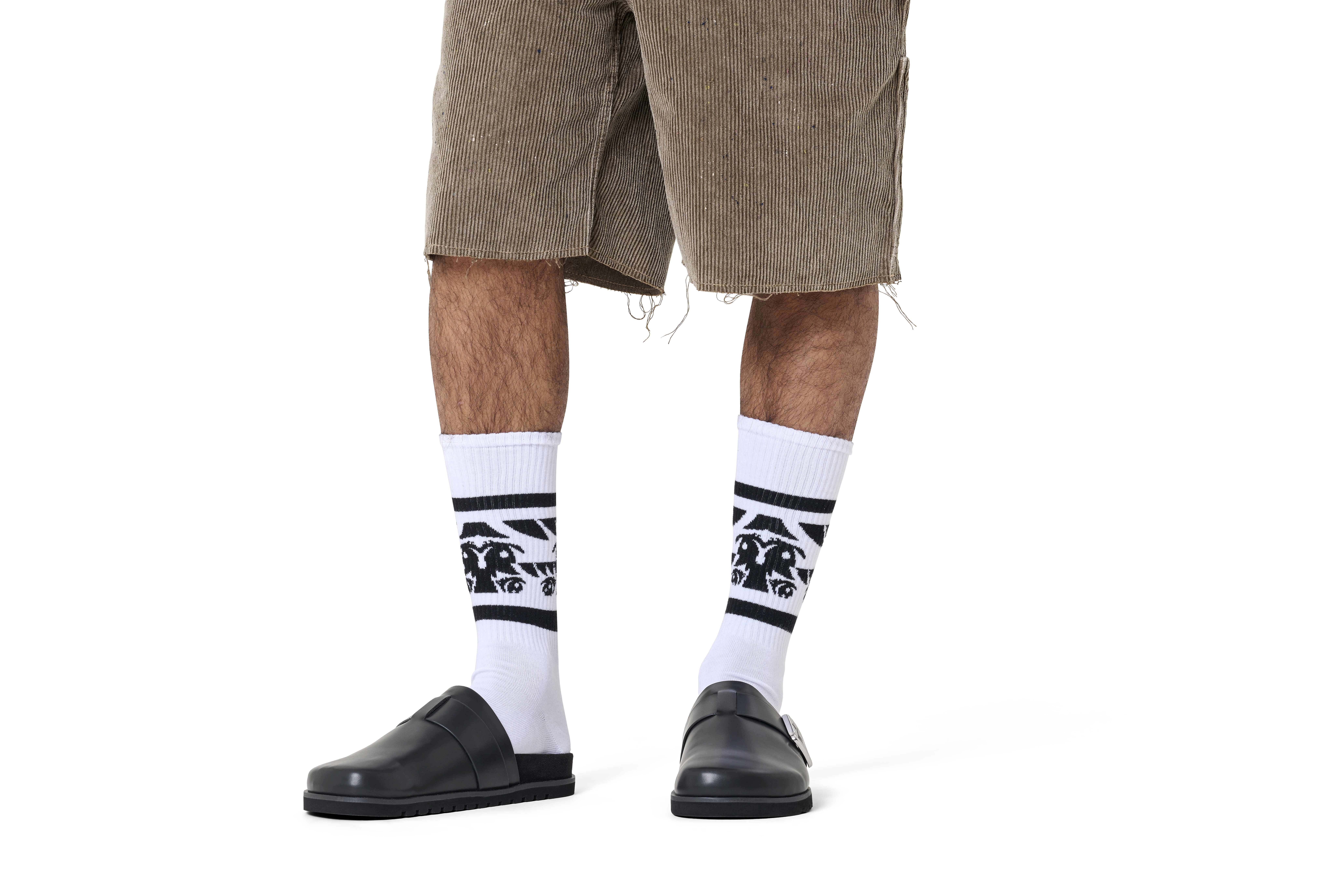 Anime Stripe Sneaker Sock