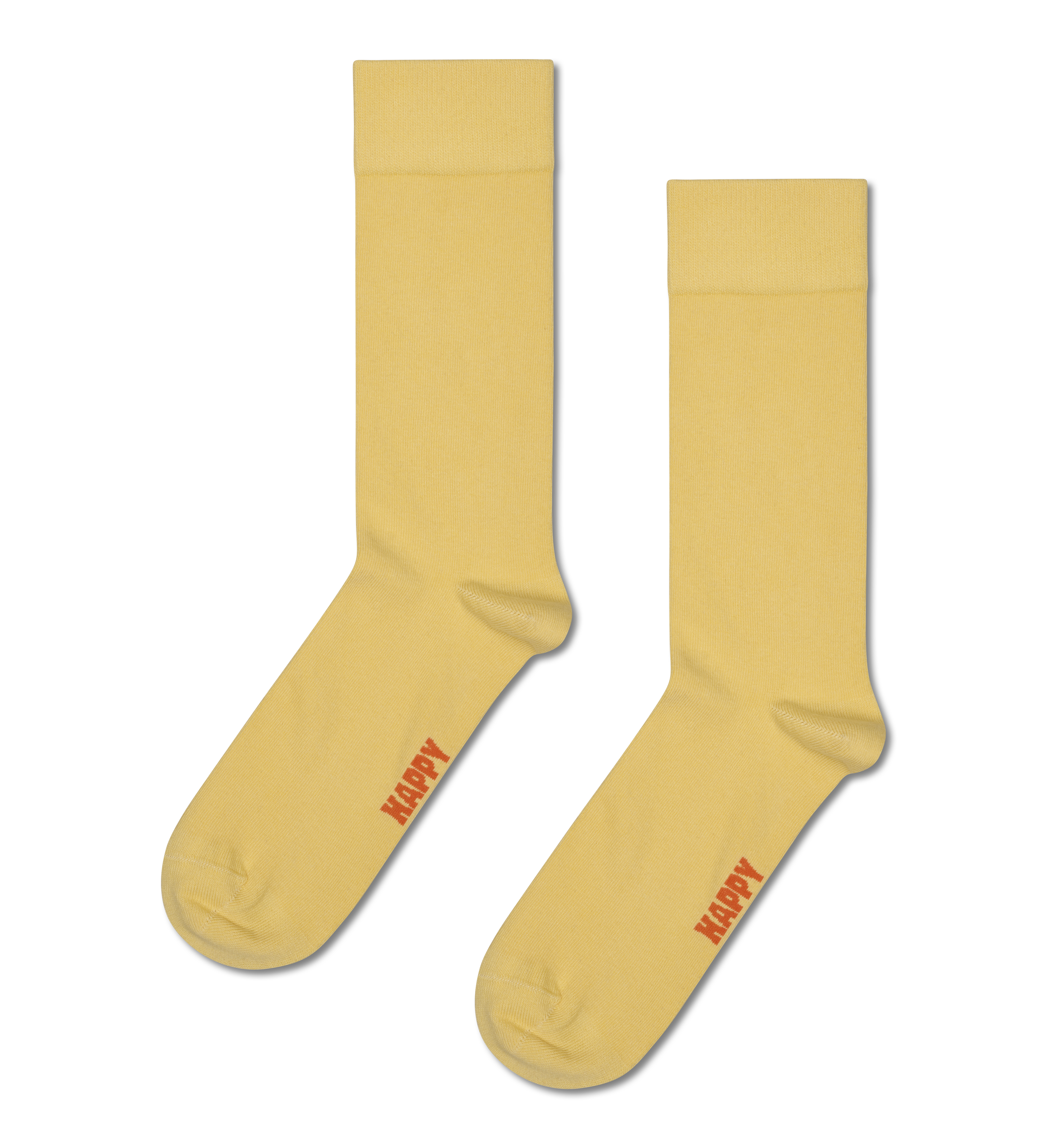 Yellow Natural Dye Sock