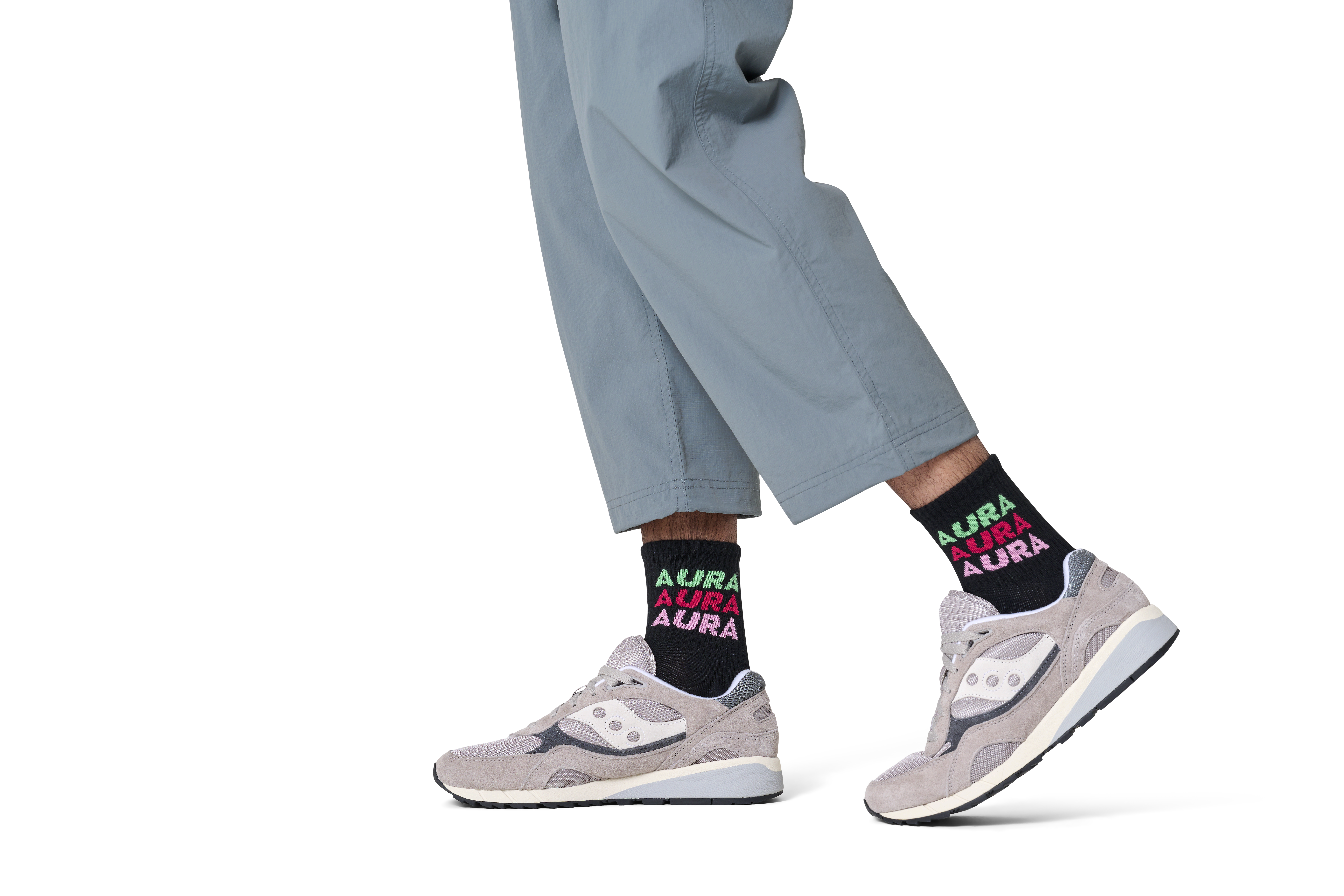 Aura 1/2 Crew Sneaker Sock