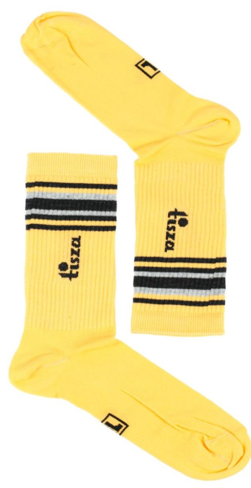 Zokni Derby Mustár-fekete-szürke