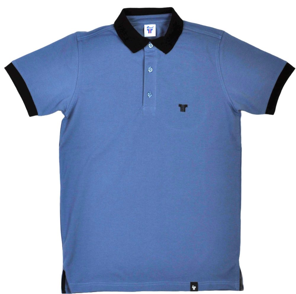 Galléros póló - Kék