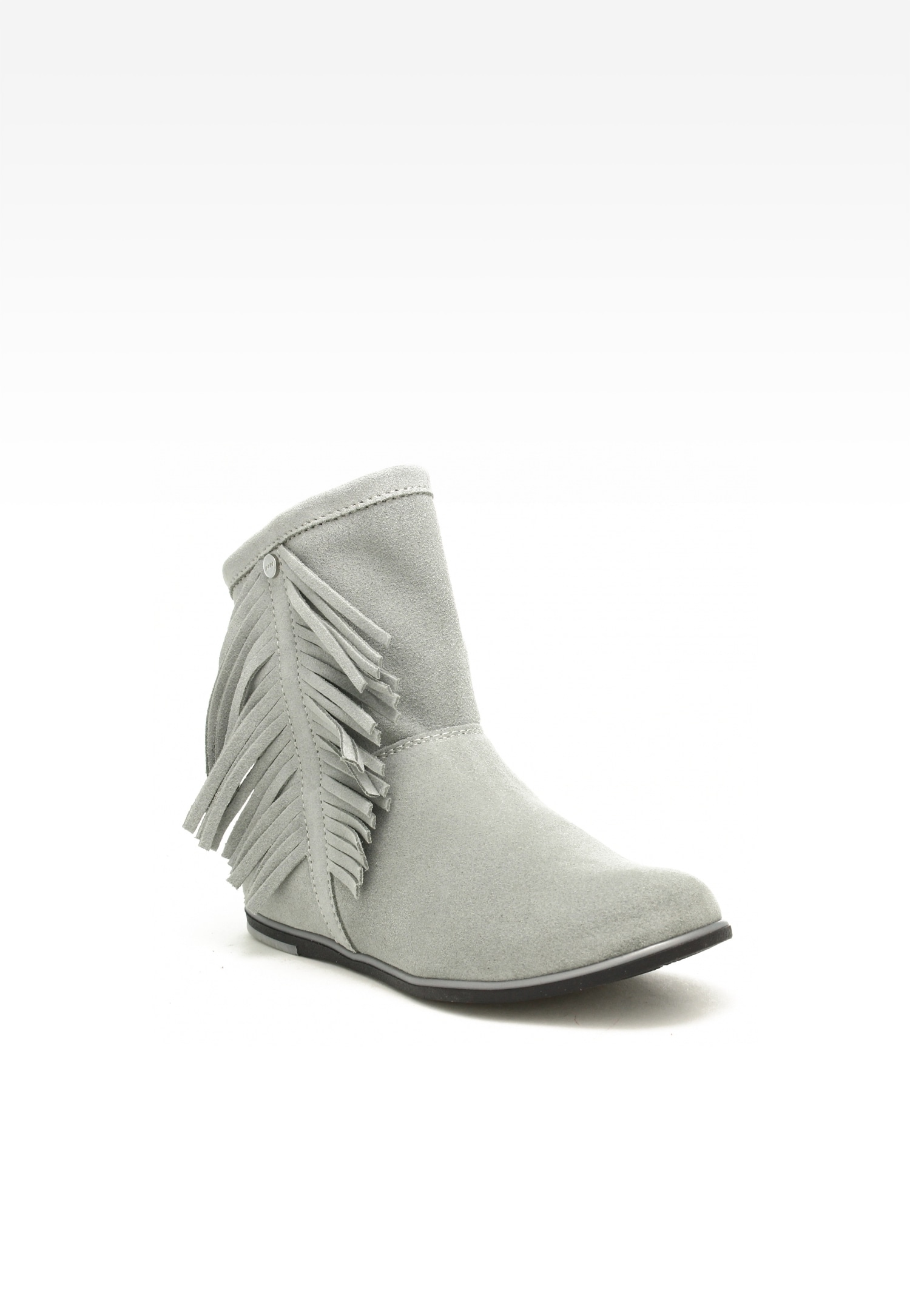 Botki BARTEK 14233017, dla dziewcząt, szary