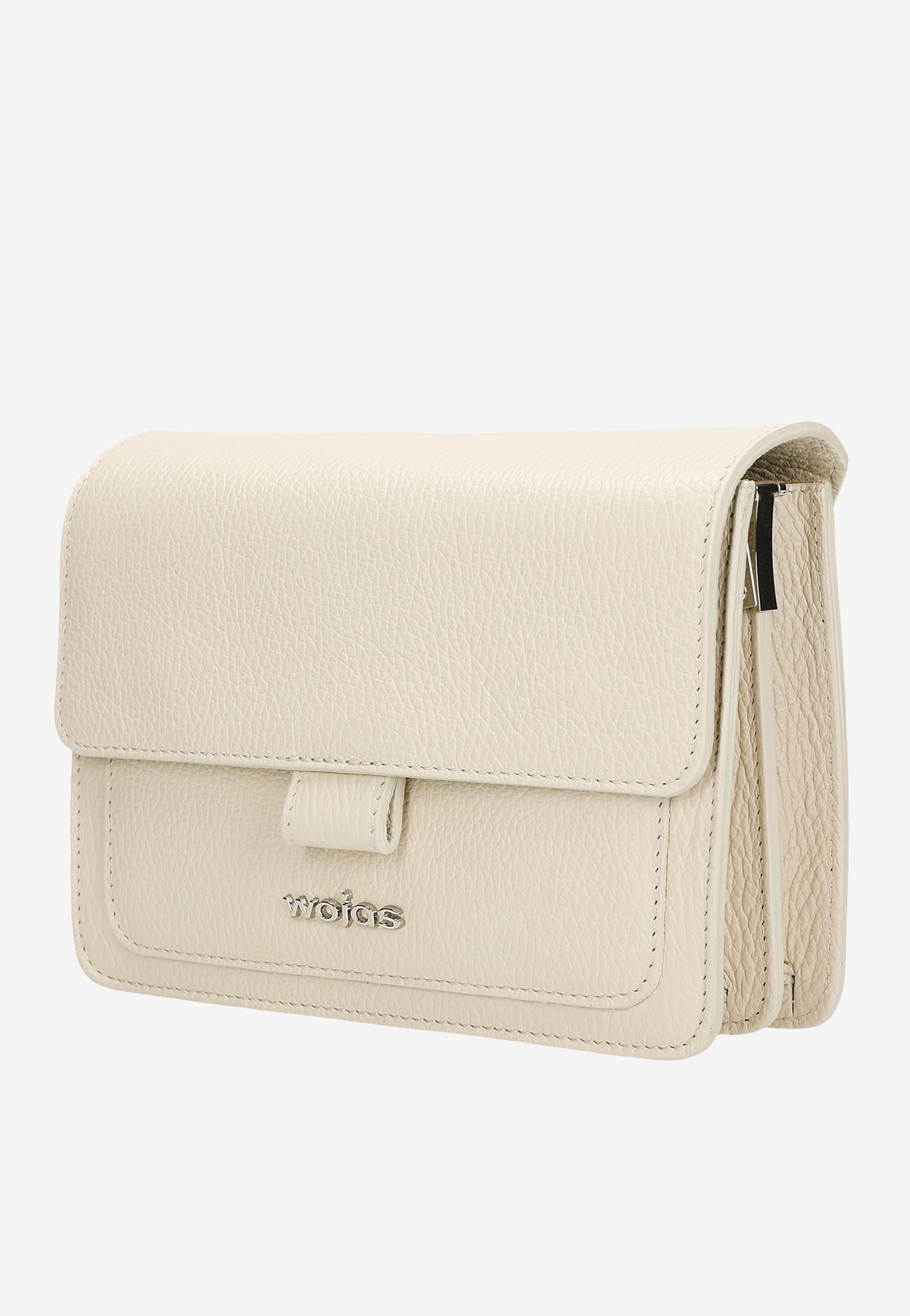 Czarna mała torebka damska ze skóry licowej