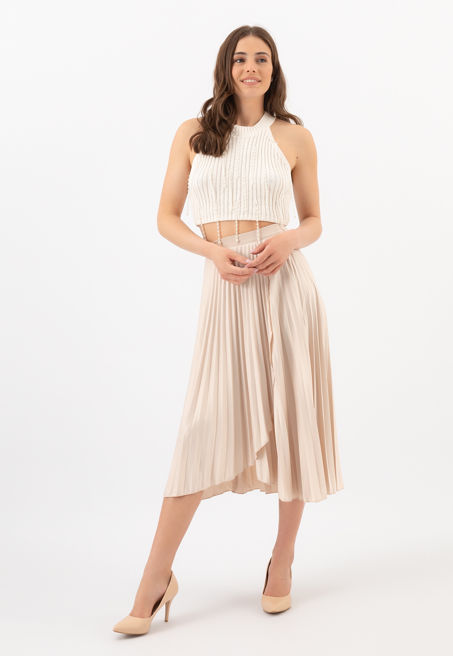 Czarne czółenka damskie