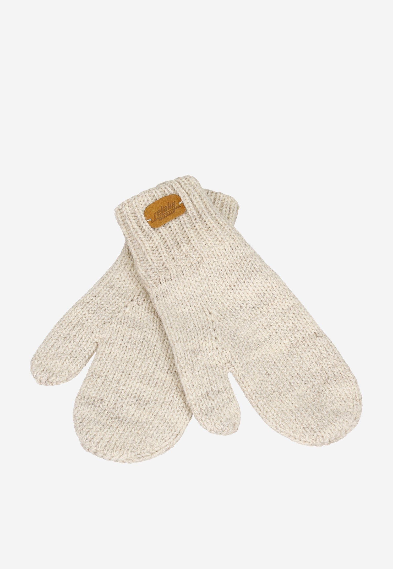 RELAKS zimowy zestaw - czapka + komin + rękawiczki w kolorze czarnym