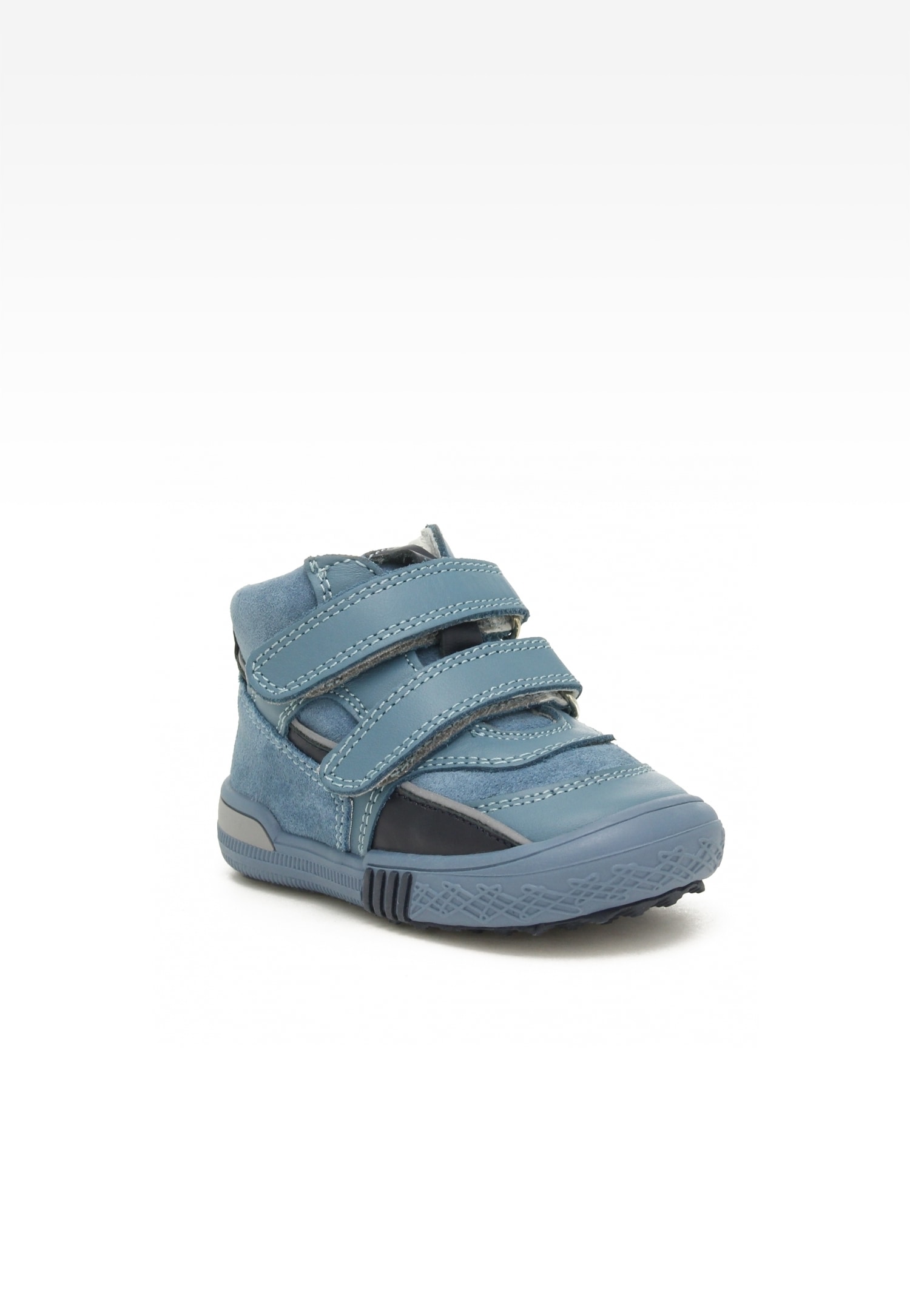 Sneakers BARTEK 91756-026, dla chłopców, szaro-zielony