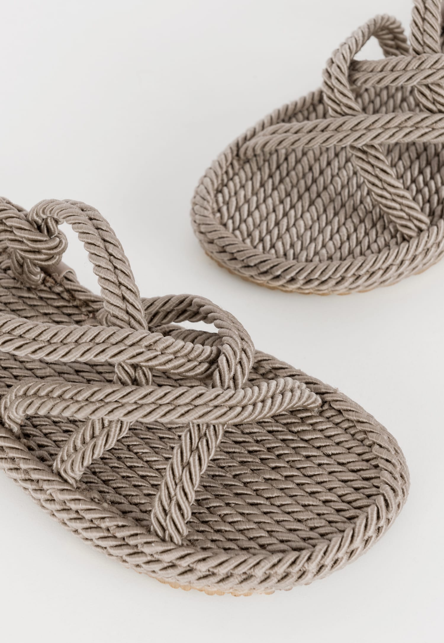 WJS zielone sandały damskie ze sznurkowymi paskami