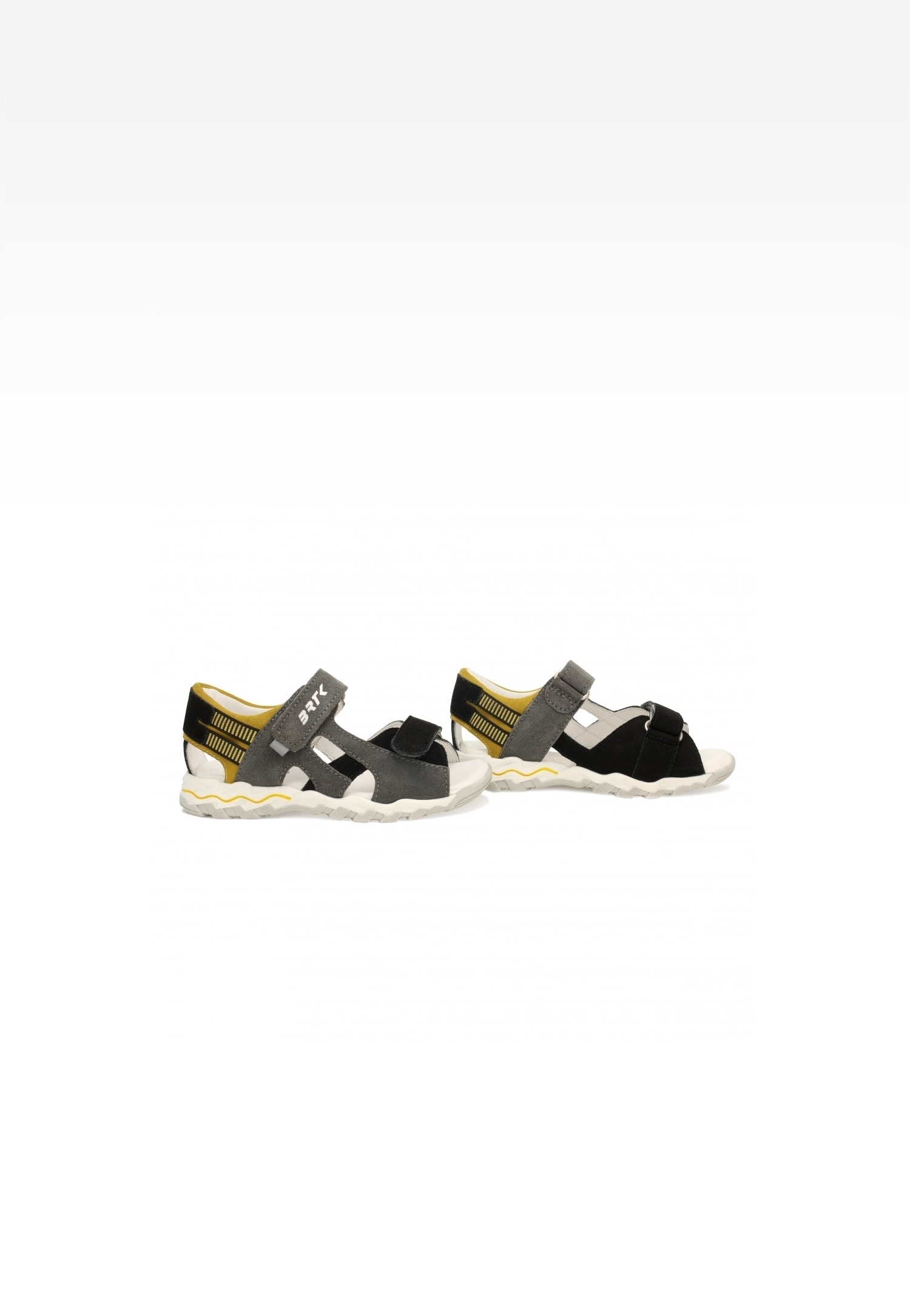 Obuwie profilaktyczne brtk young BARTEK 160480-01, dla chłopców, szaro-czarny