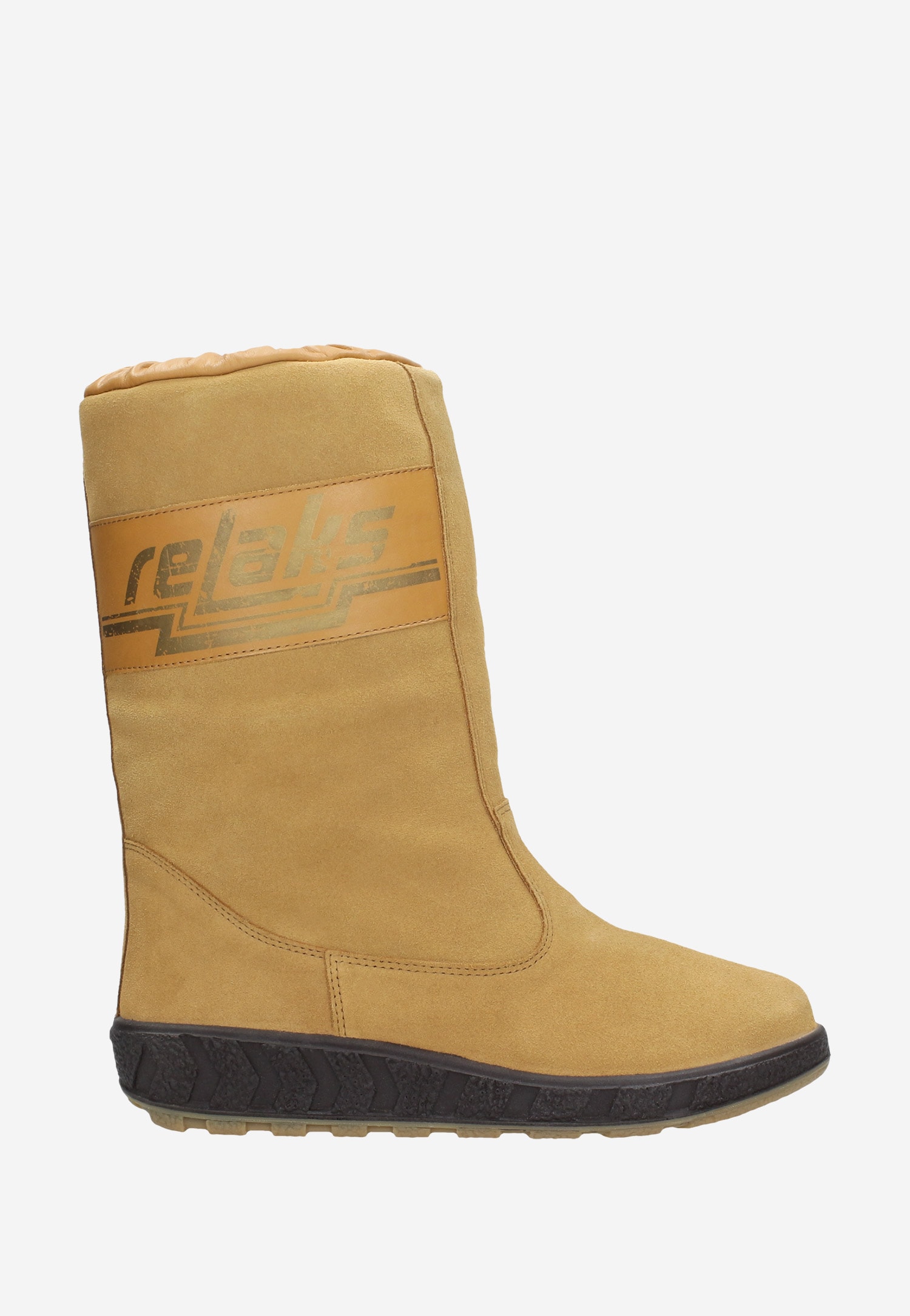 Jasnobrązowe zimowe RELAKS