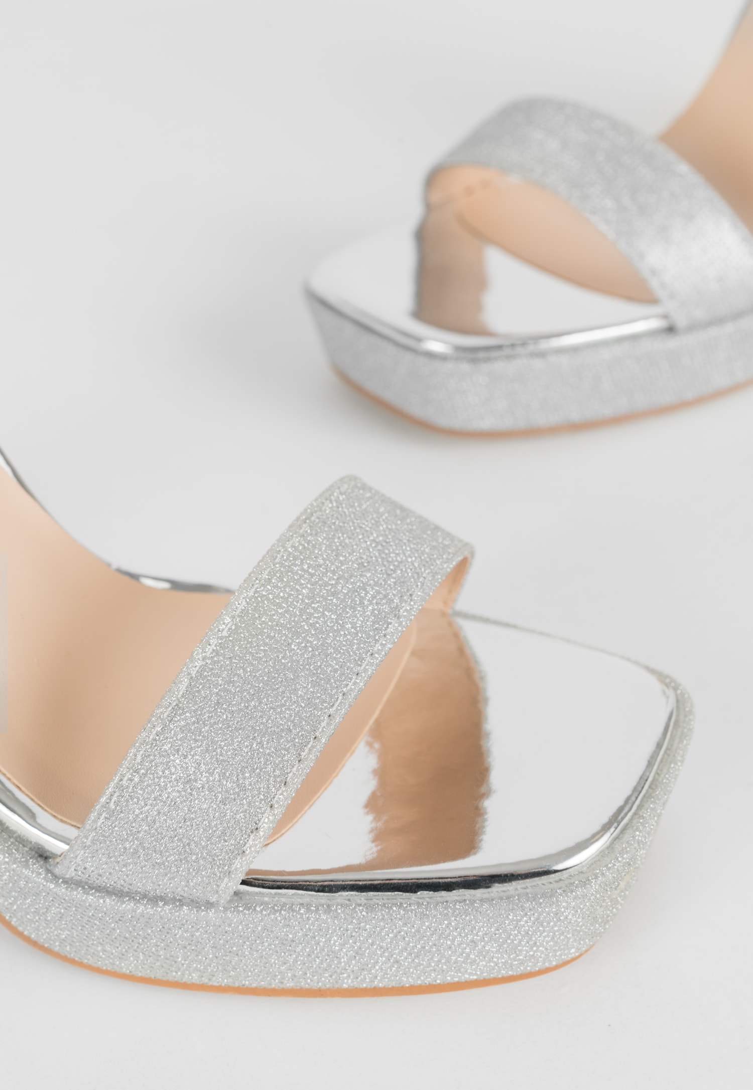 WJS zjawiskowe różowe sandały damskie na słupku