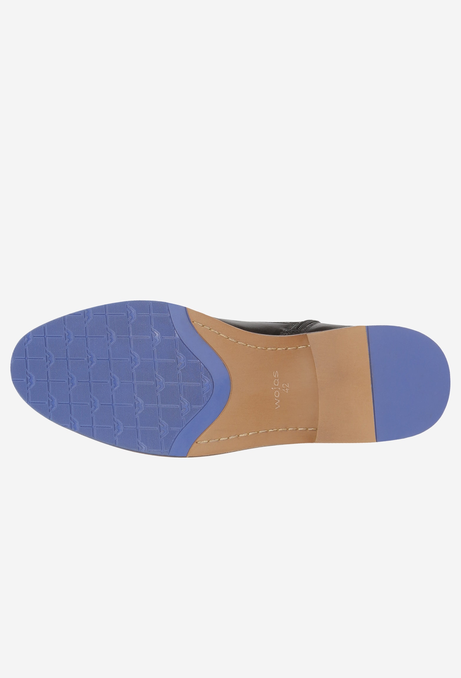 Brązowe trzewiki męskie