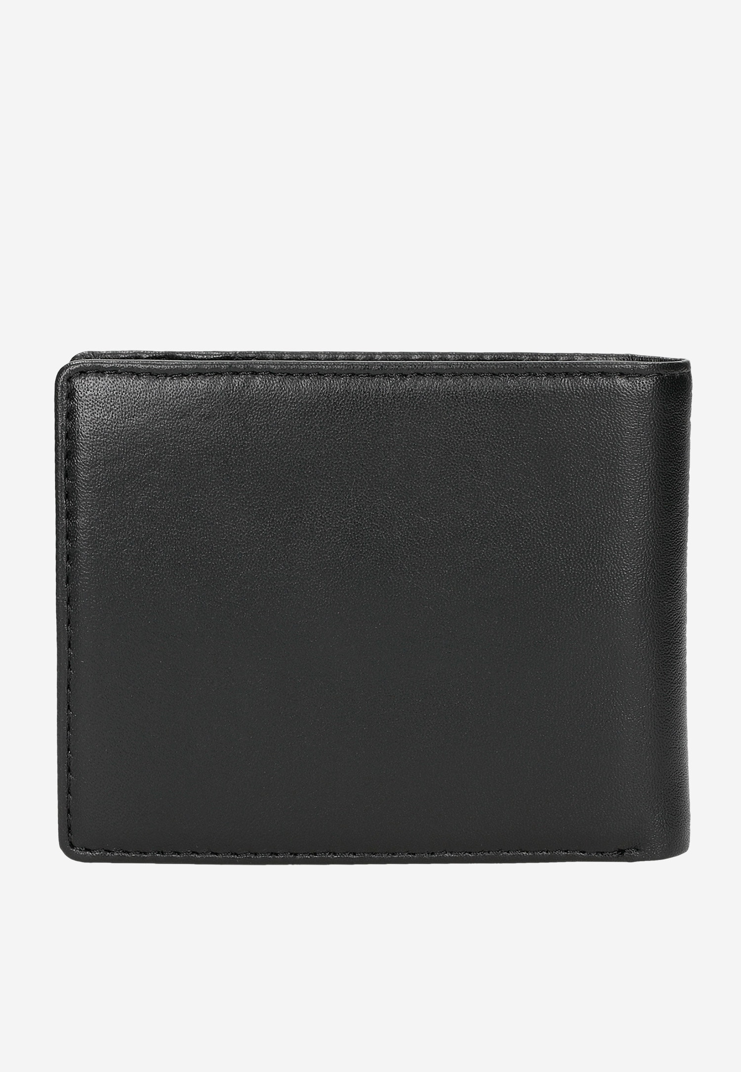 Czarny skórzany portfel męski PREMIUM
