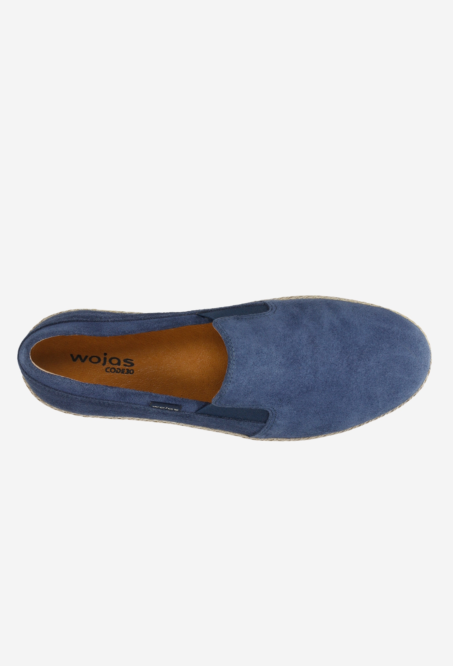 Granatowe loafersy damskie w stylu casual