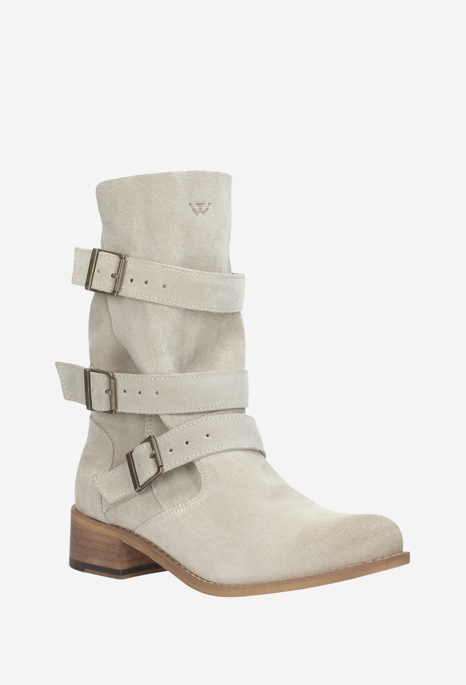 Czarne damskie botki