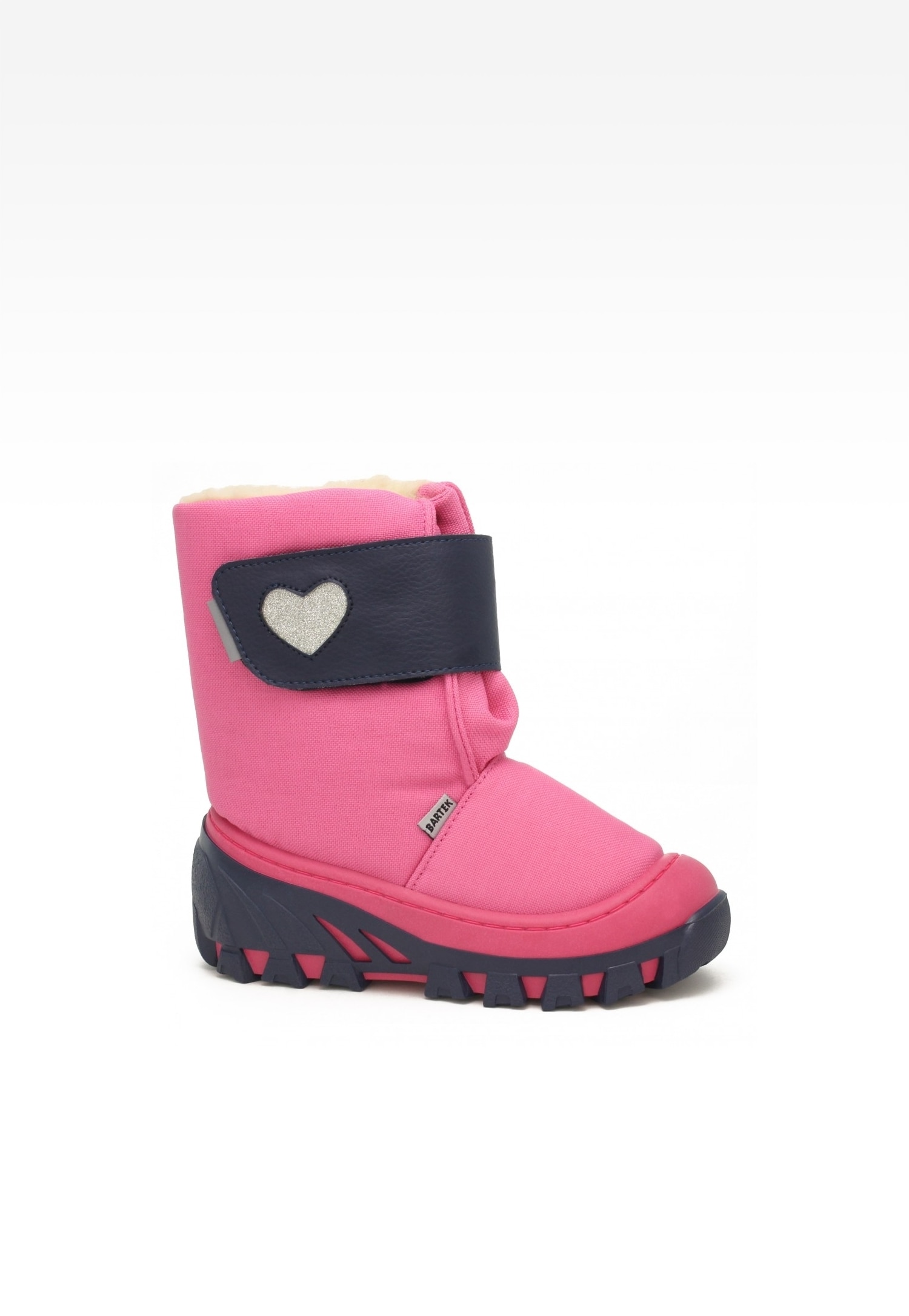 śniegowce BARTEK 11479016, dla dziewcząt, jasny róż