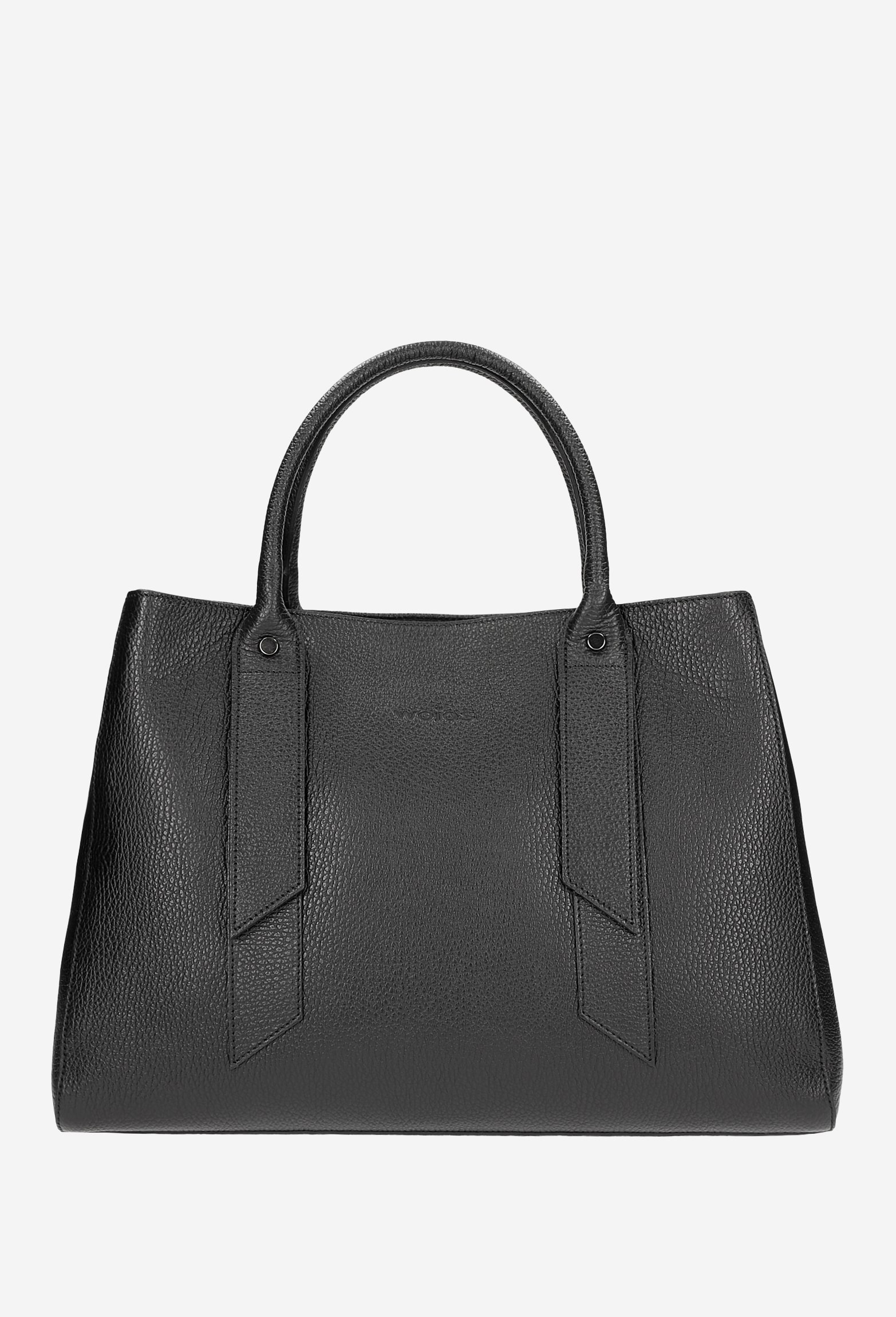 Stylowa czarna torebka damska na co dzień