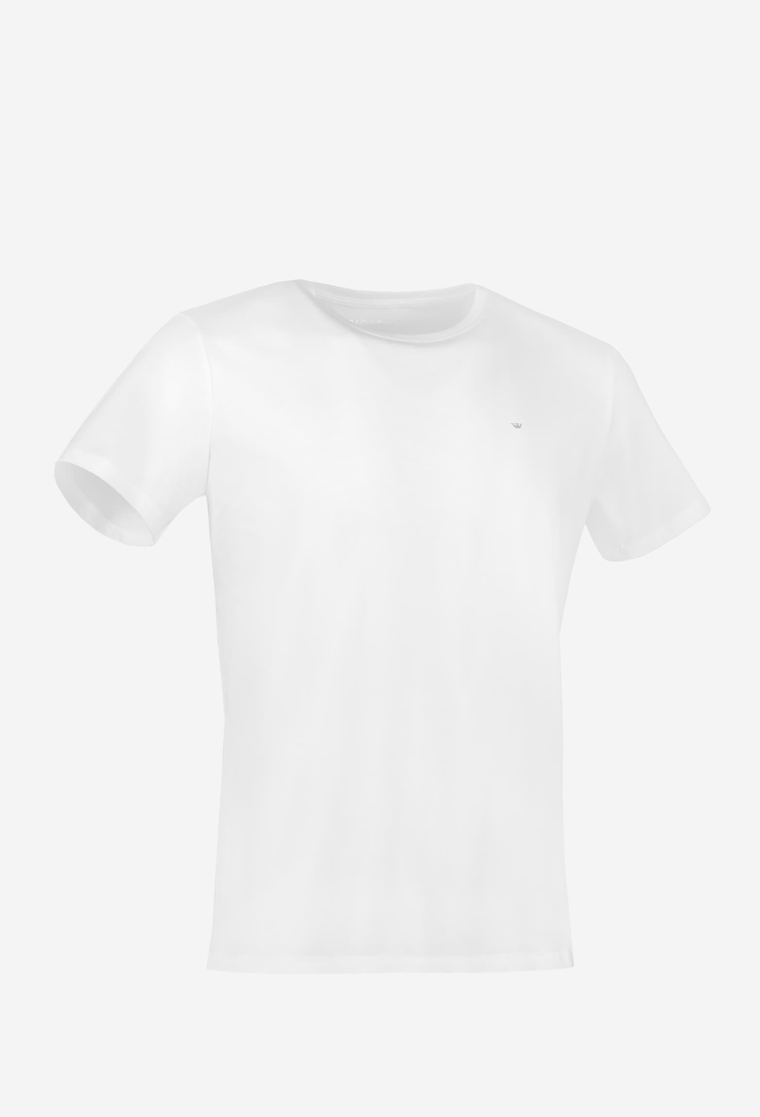 Czarna koszulka męska z bawełny organicznej