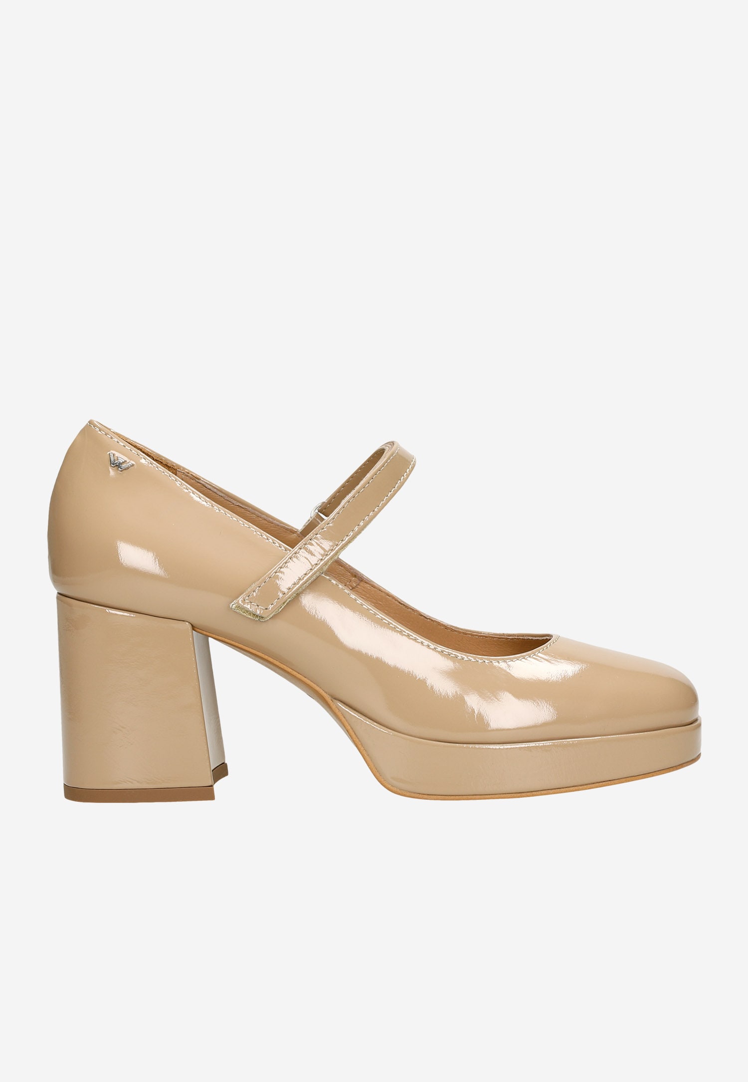 Czarne czółenka typu Mary Jane