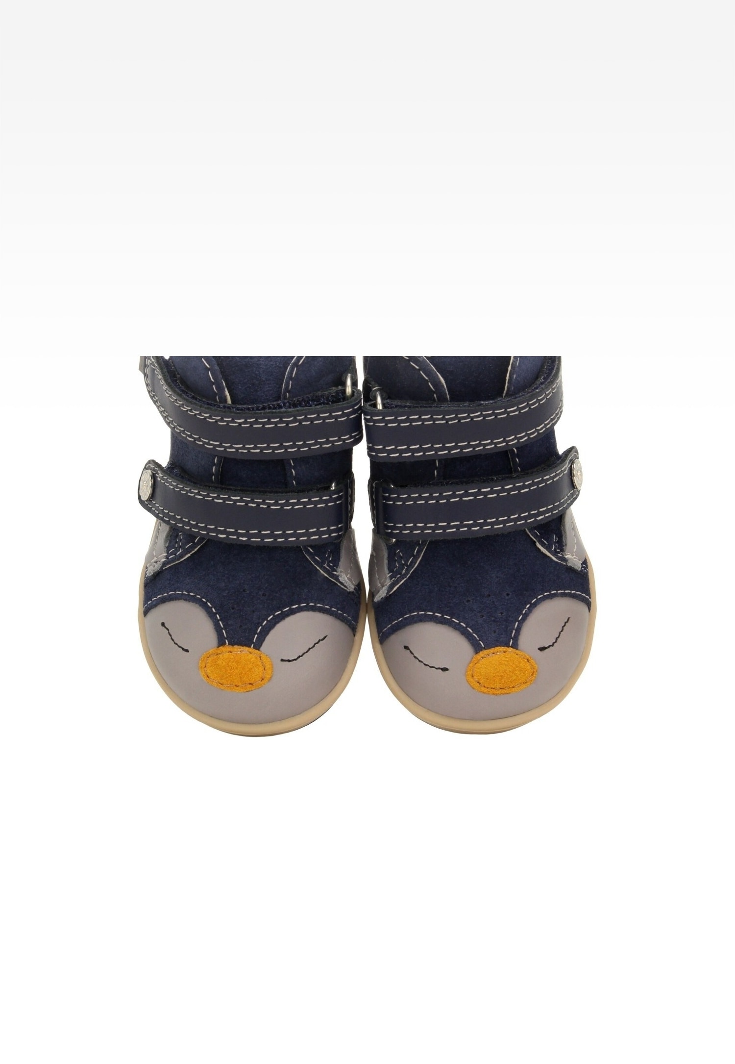 Obuwie profilaktyczne bartek baby BARTEK 135670-14, dla chłopców, granatowo-szary