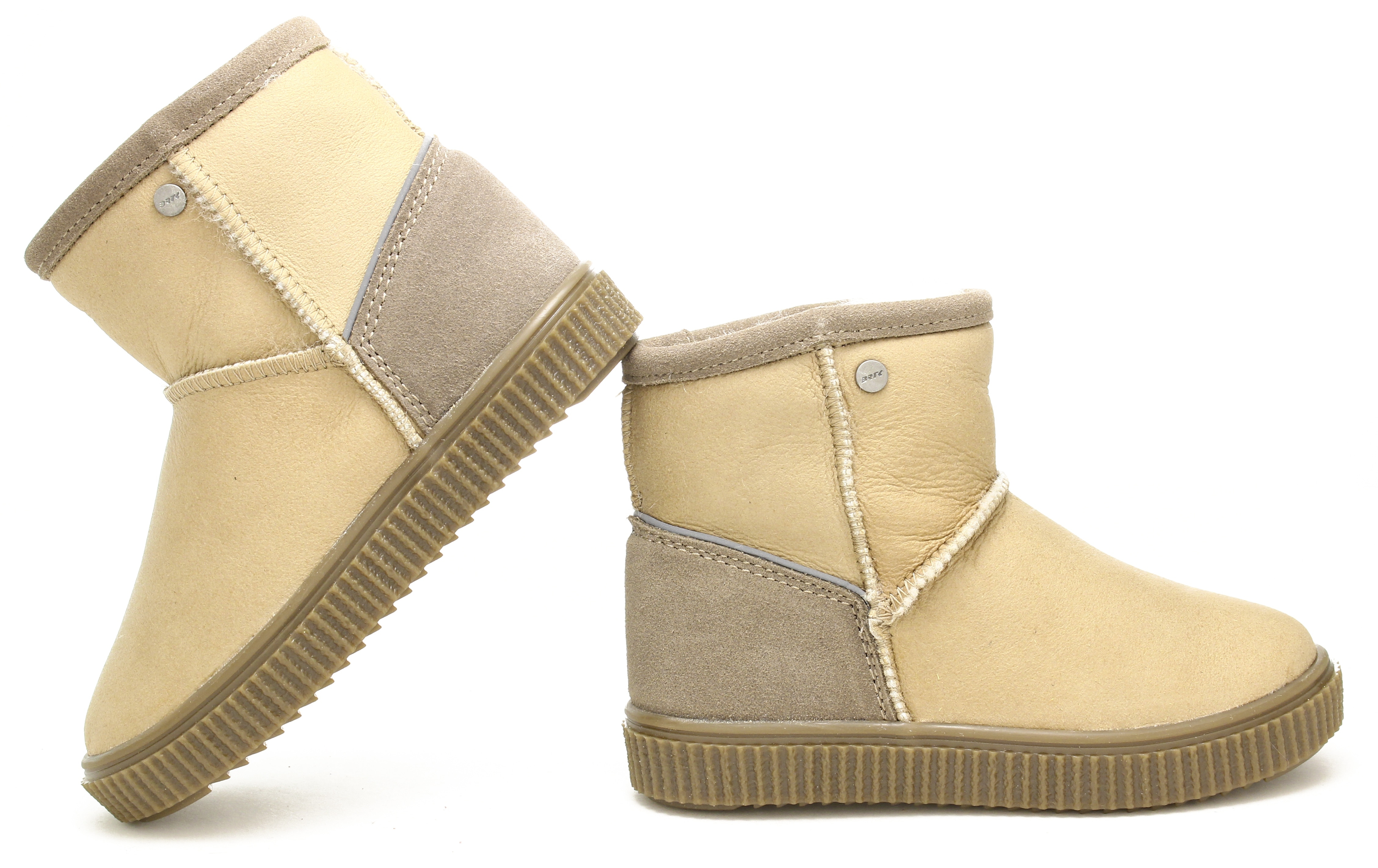 Botki ocieplane BARTEK 7037-BAX0, dla dziewcząt, srebrny