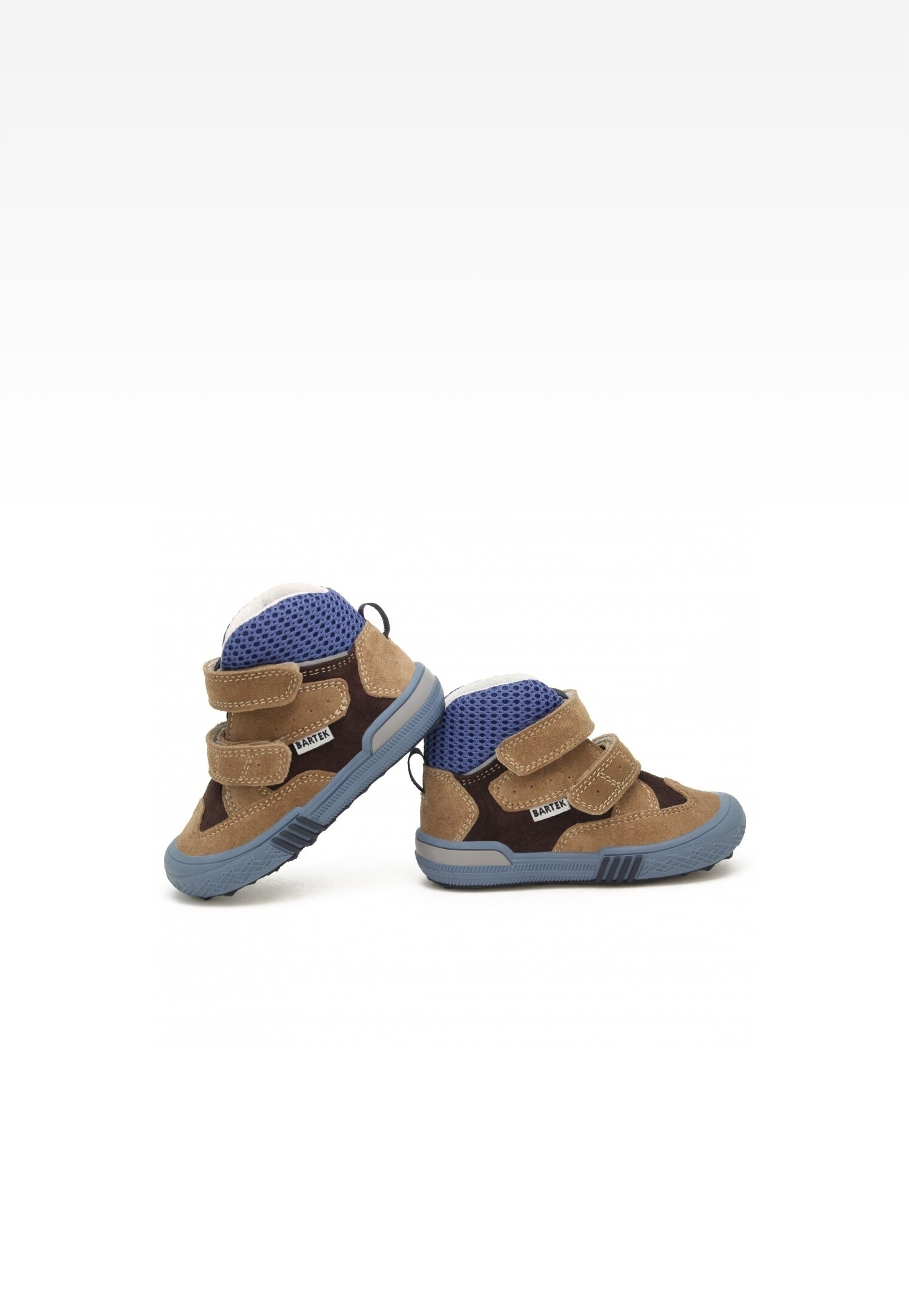 Trzewiki ocieplane BARTEK 21704-014, dla chłopców, szary