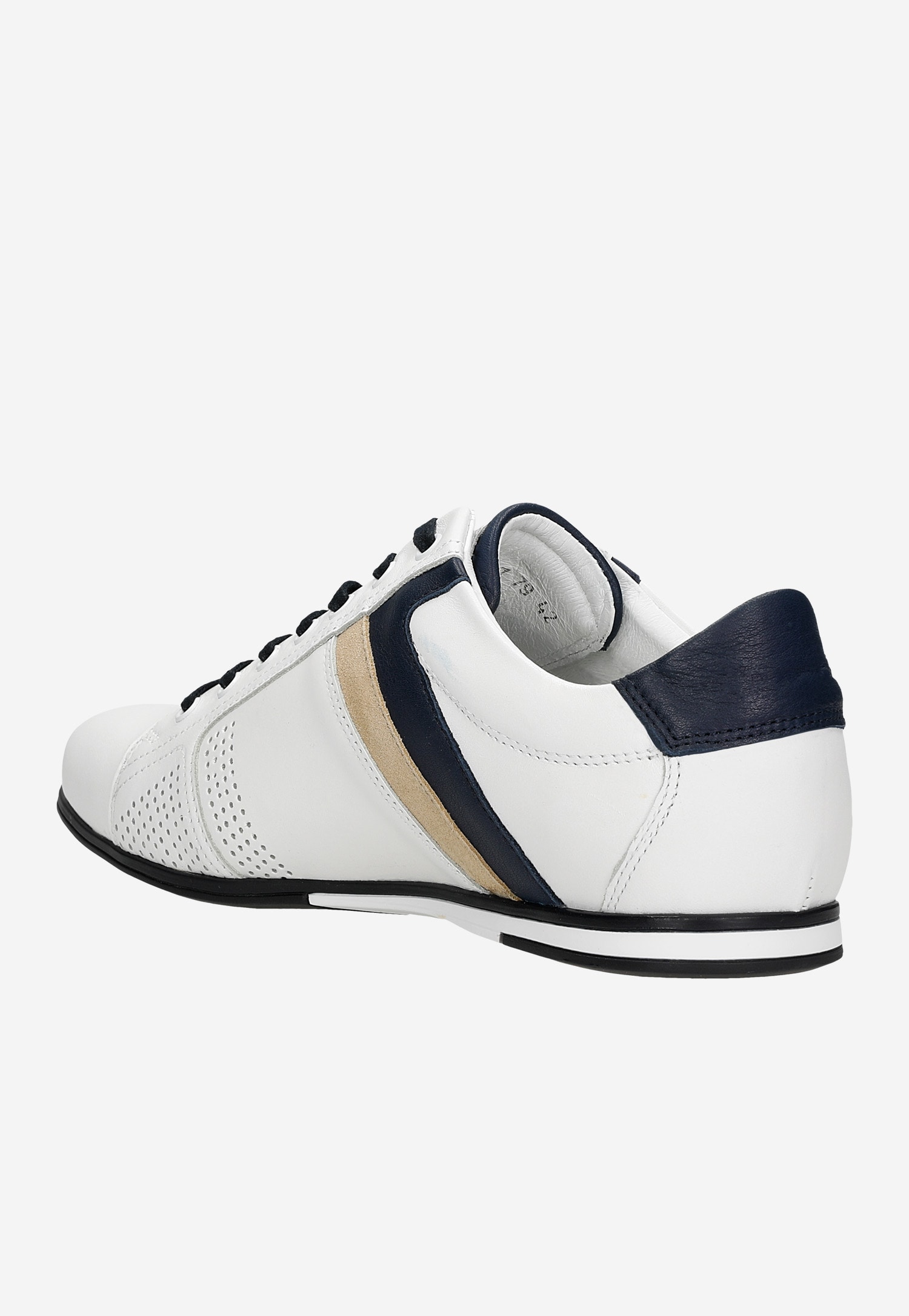 Czarne klasyczne półbuty męskie ze skóry licowej