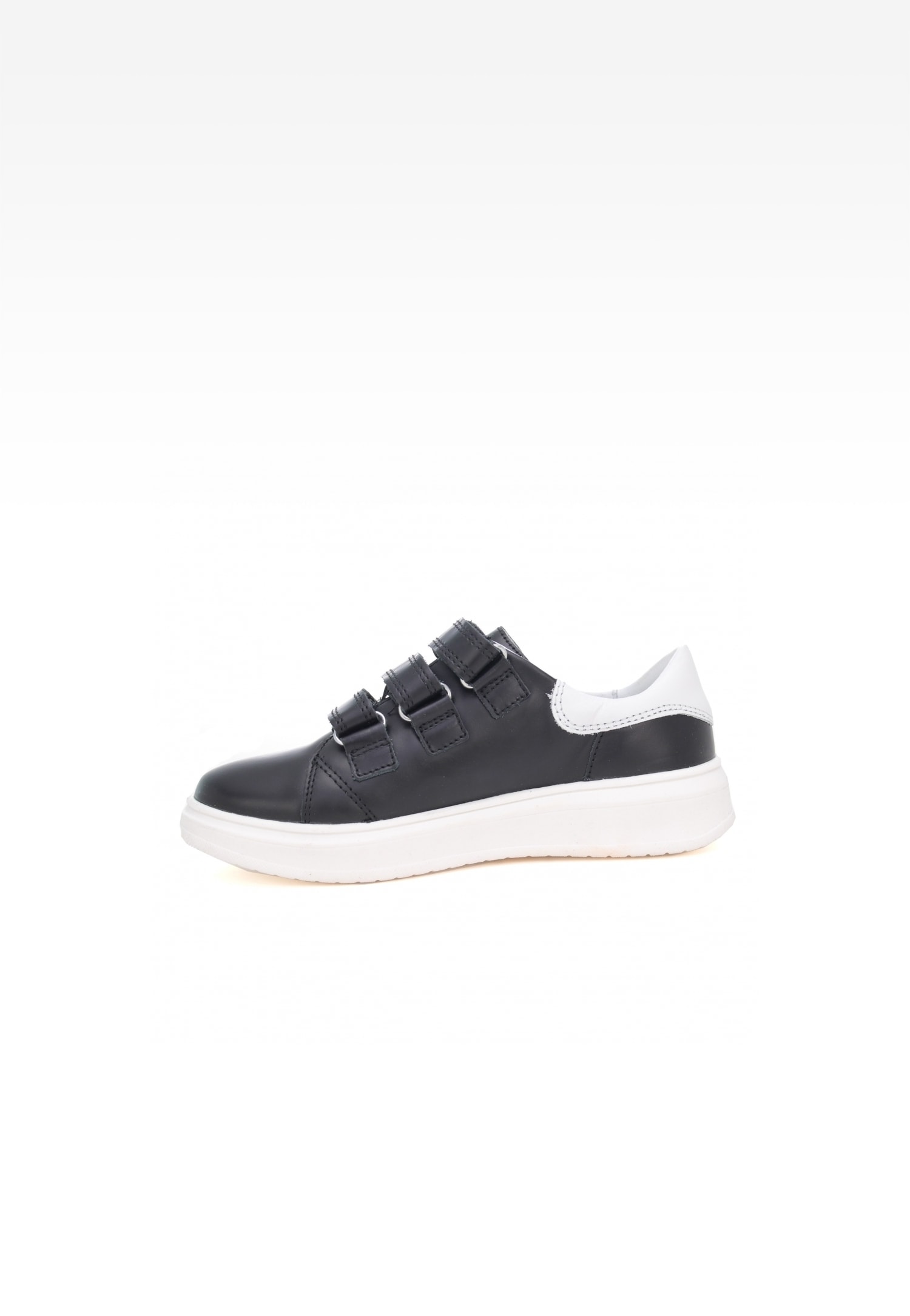 Sneakers BARTEK 8220-ZAAS, dla dziewcząt, czarno-srebrny