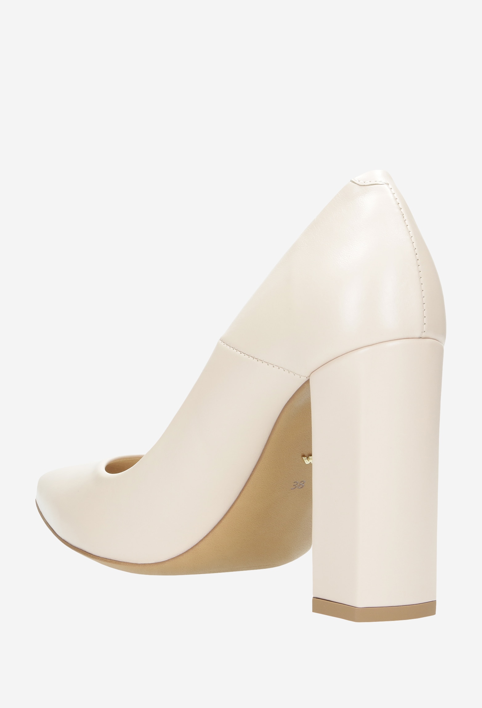 Beżowe czółenka damskie