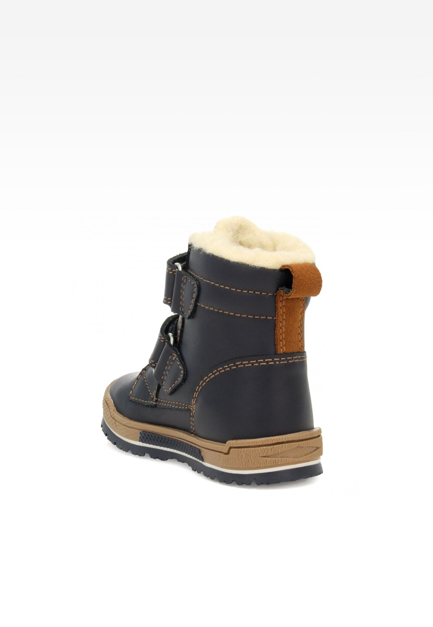 śniegowce BARTEK 21469-016, dla chłopców, granatowy