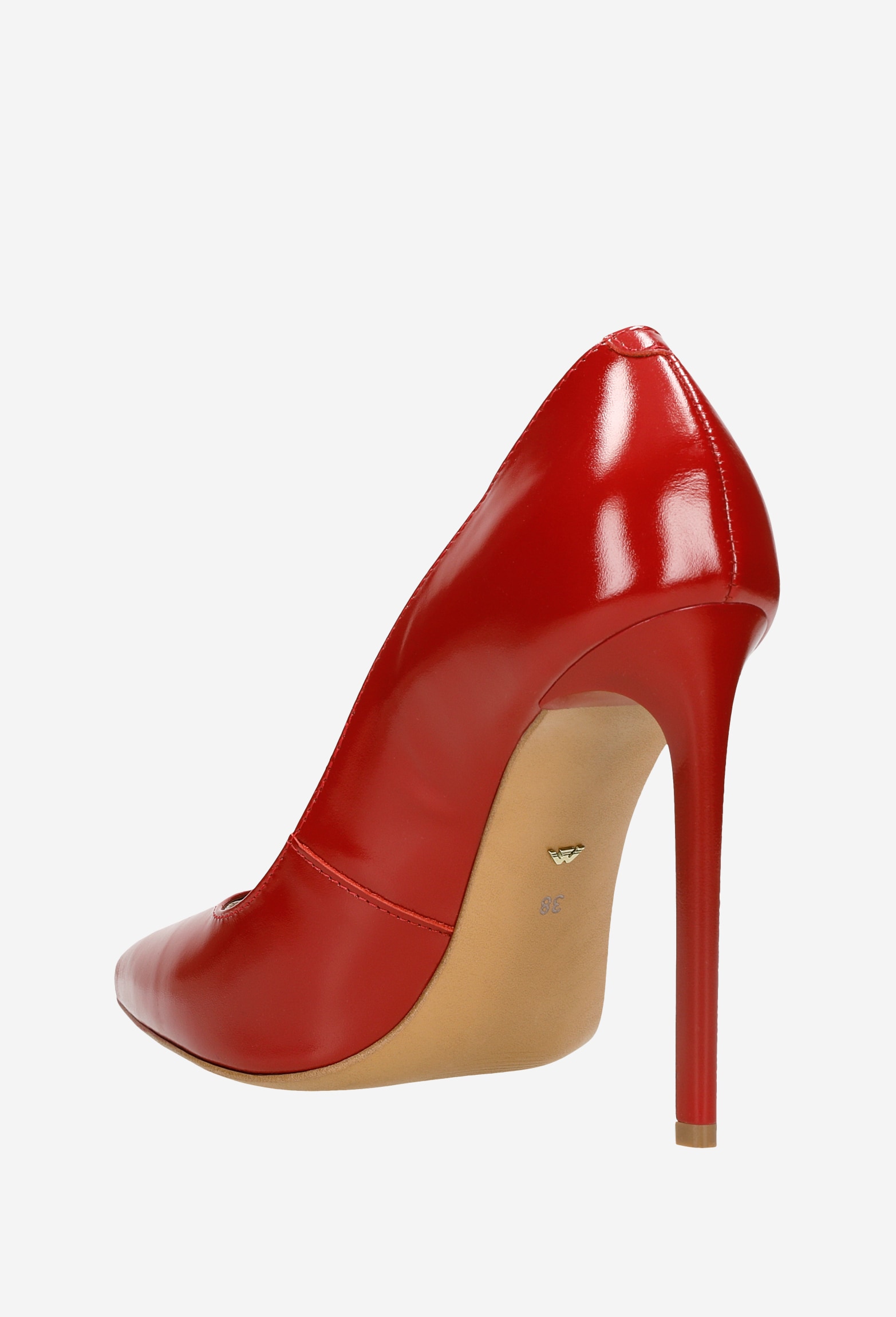 Czarne szpilki damskie na wysokim obcasie