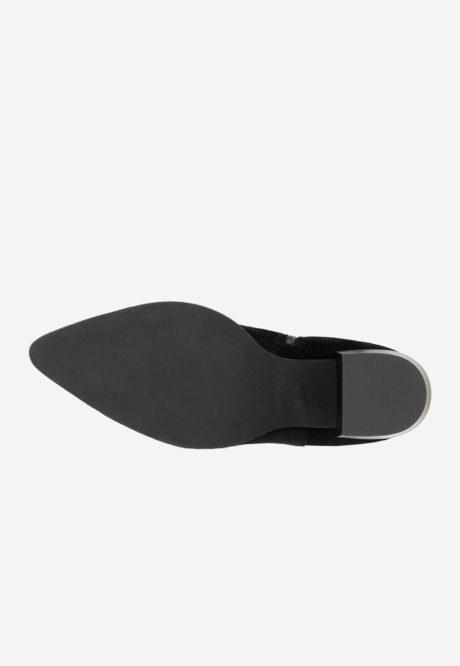 Czarne skórzane kowbojki z niską cholewką