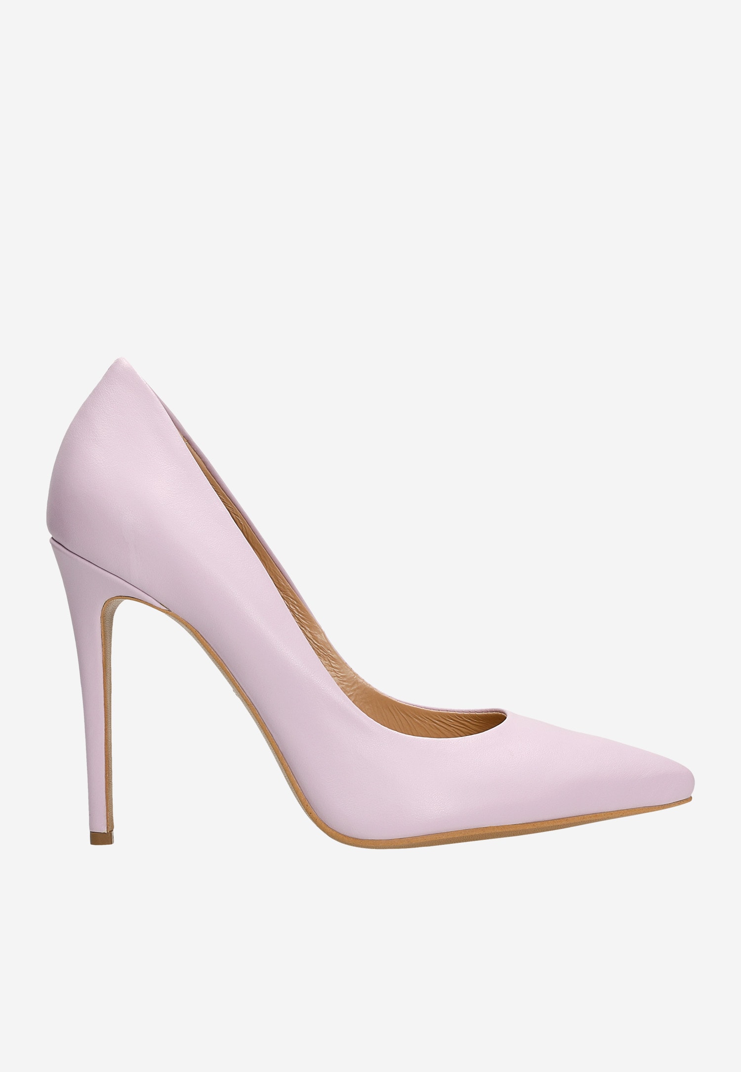 Beżowe eleganckie czółenka damskie na wysokiej szpilce