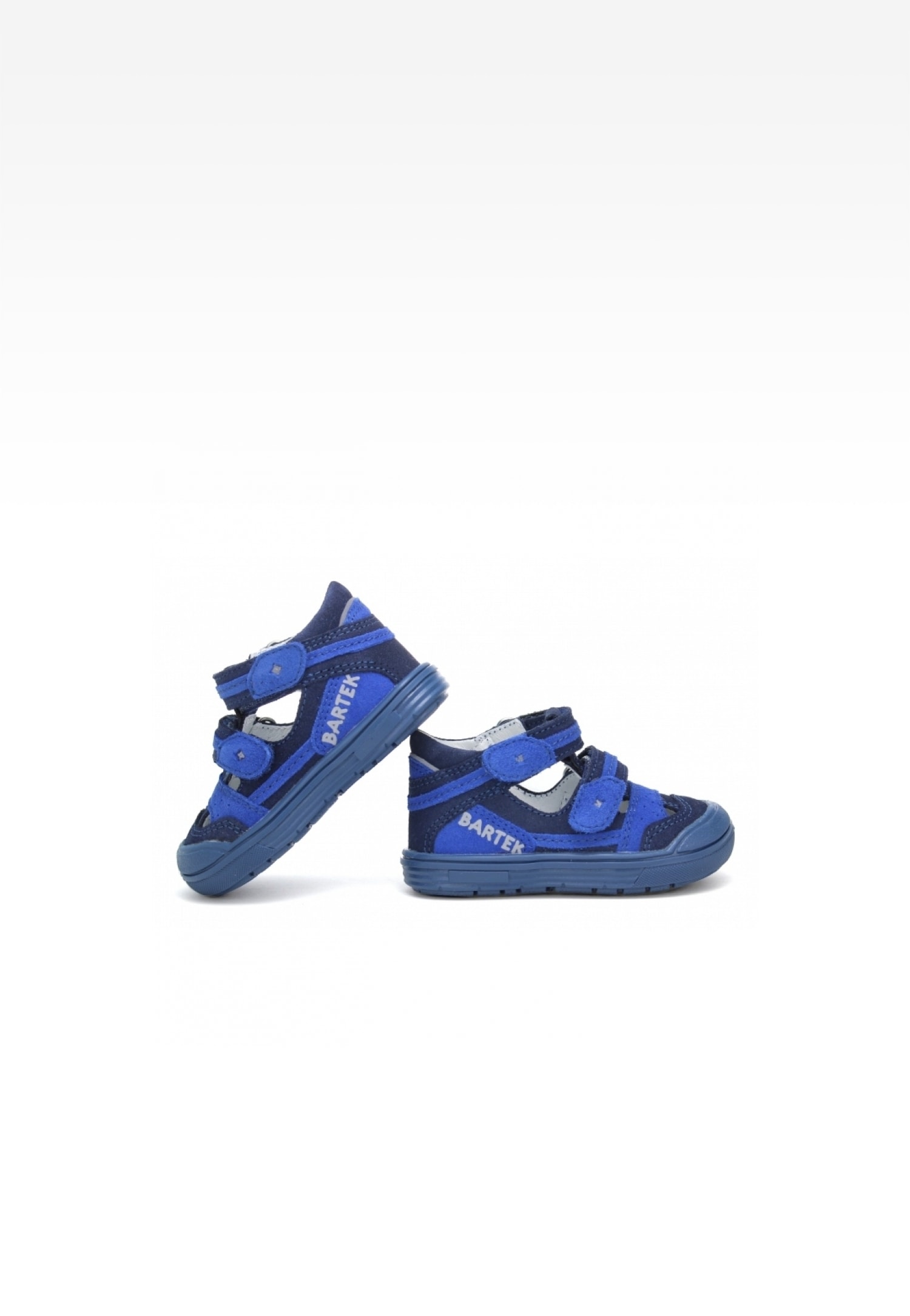 Sandały zabudowane BARTEK T-81885-7/SDC, dla chłopców, niebieski