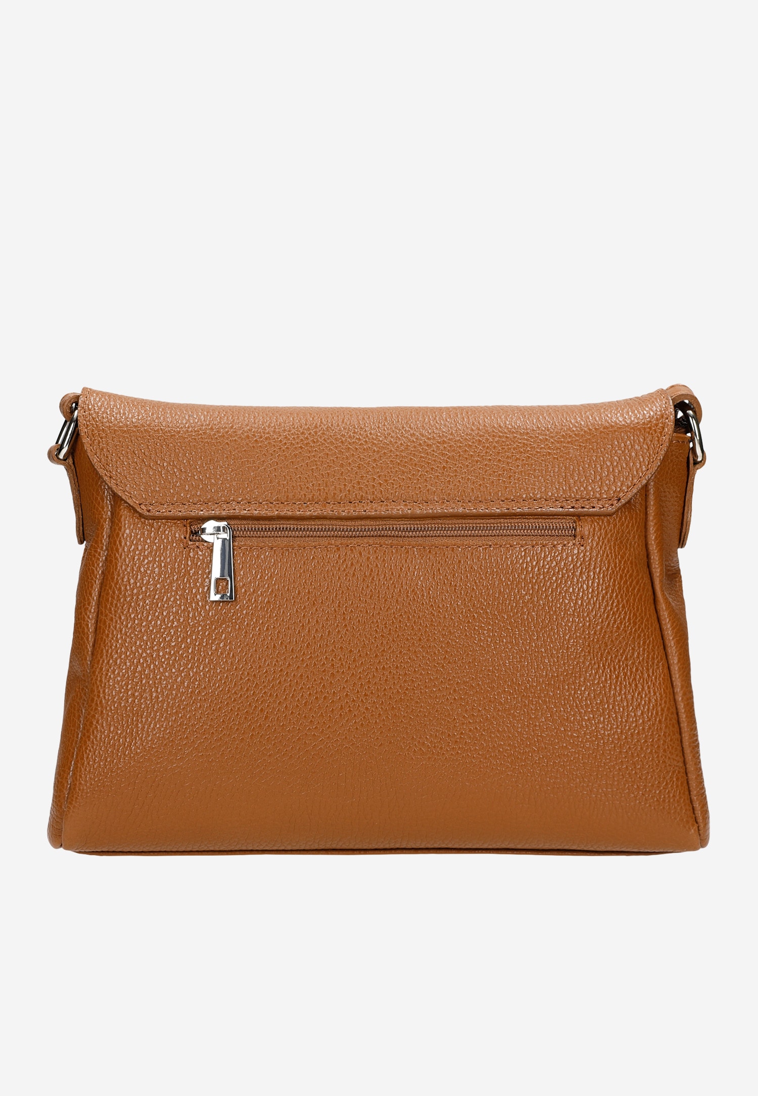 Skórzana torebka z ozdobnymi frędzelkami