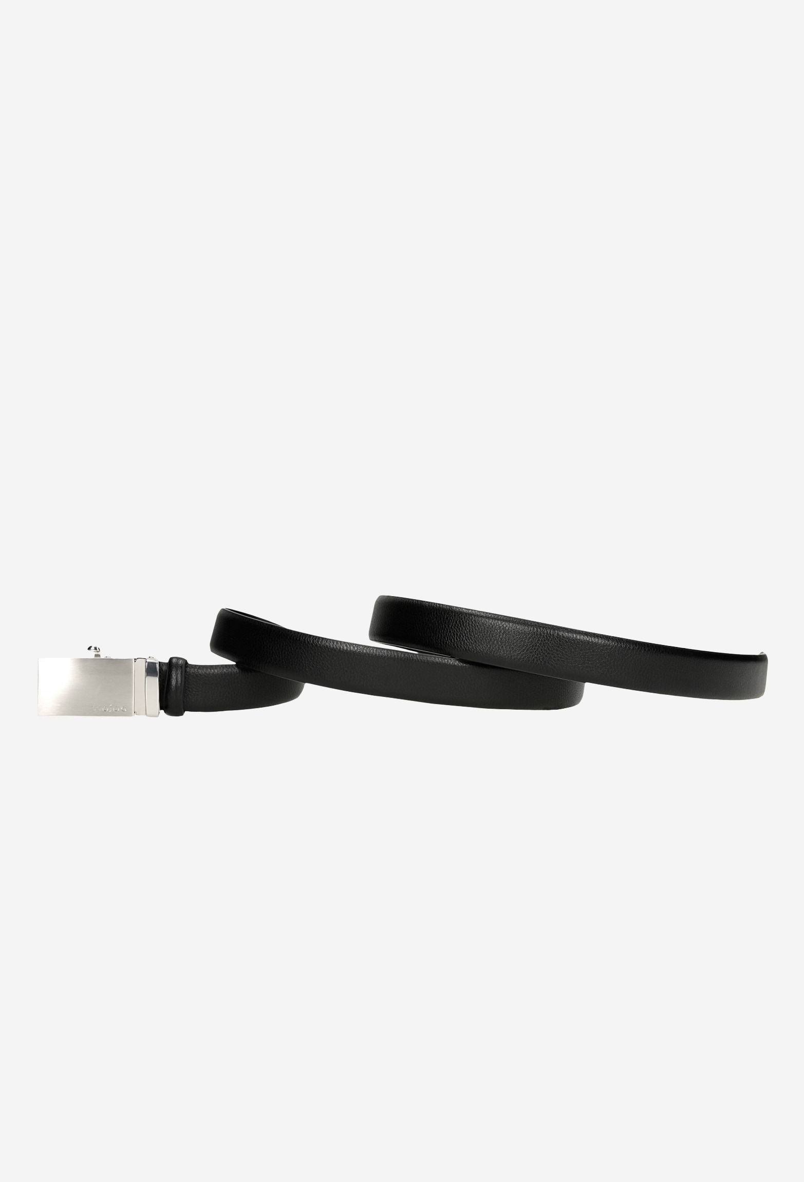 Czarny elegancki pasek męski