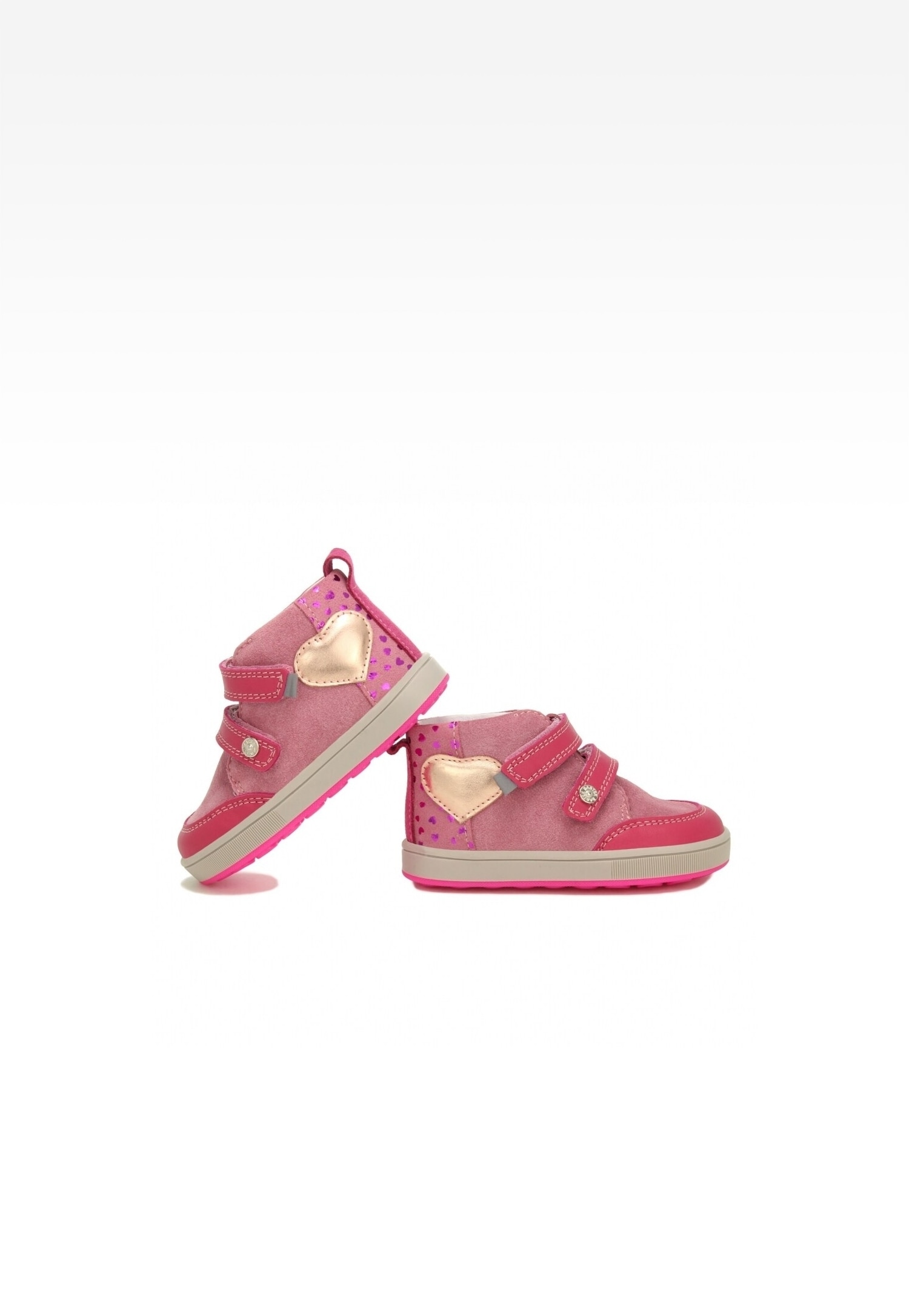 Mini first steps BARTEK 136300-07, dla dziewcząt, różowo-złoty