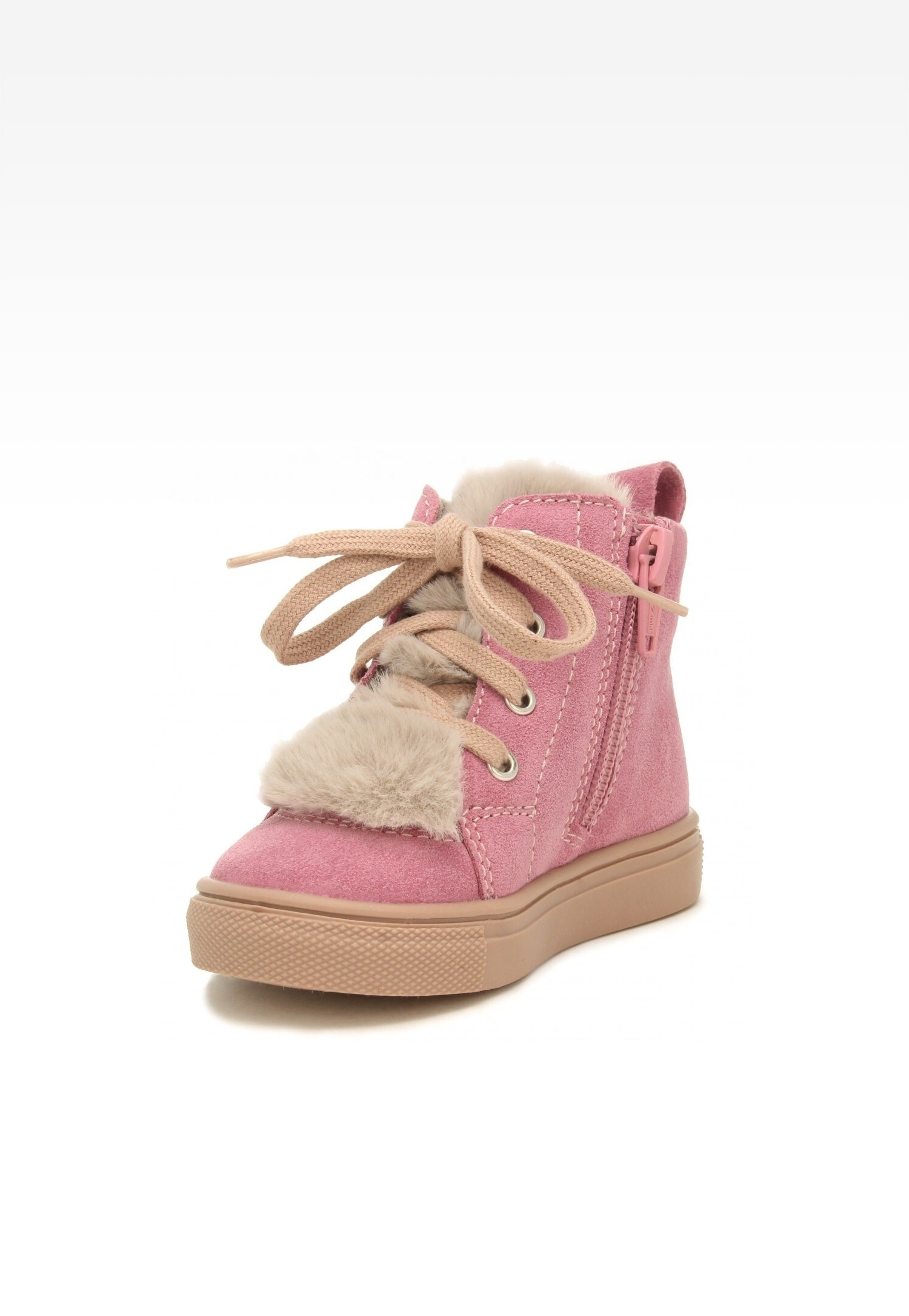 Trzewiki ocieplane BARTEK 11570014, dla dziewcząt, biały