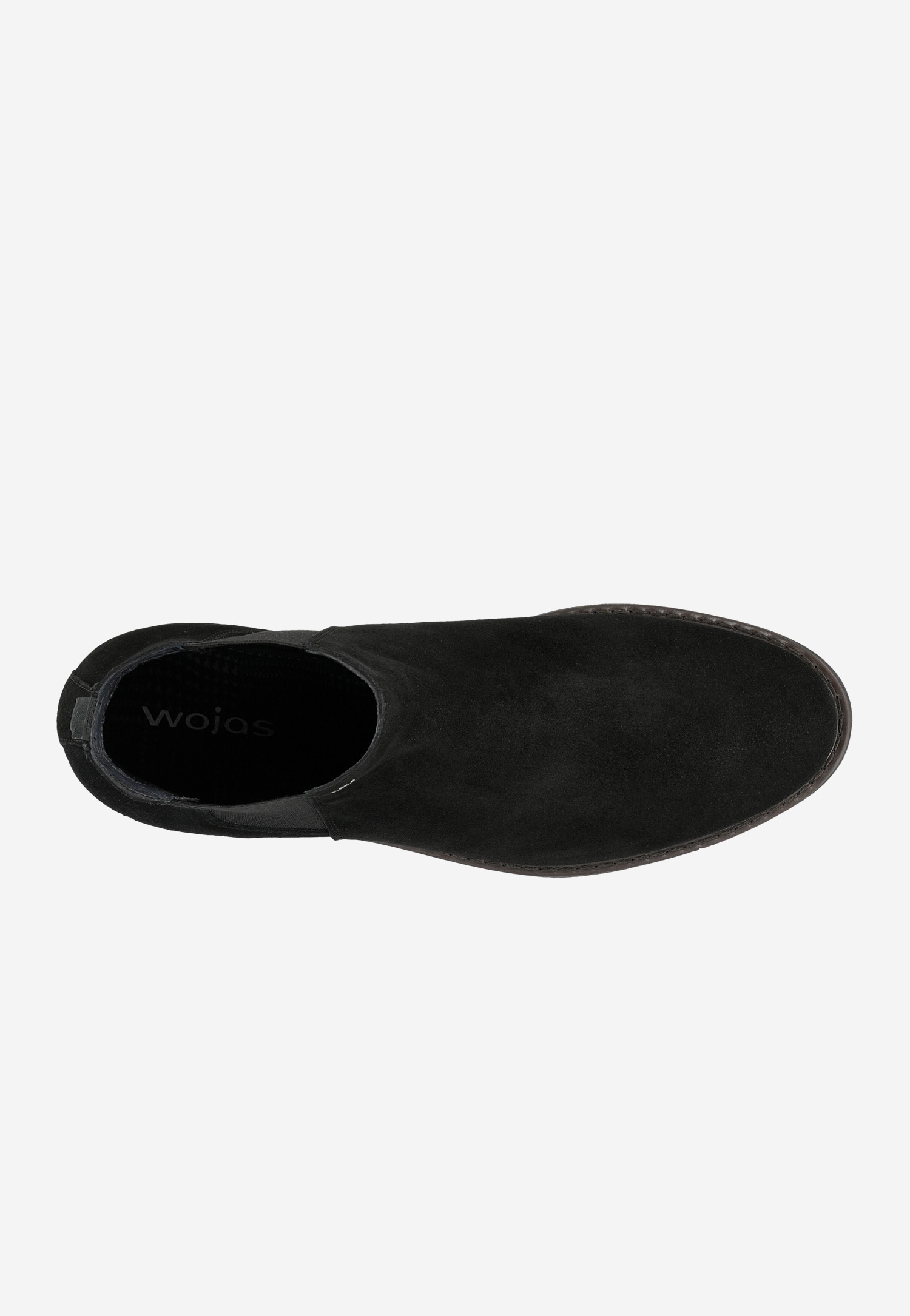 Czarne skórzane sztyblety męskie ze skóry licowej