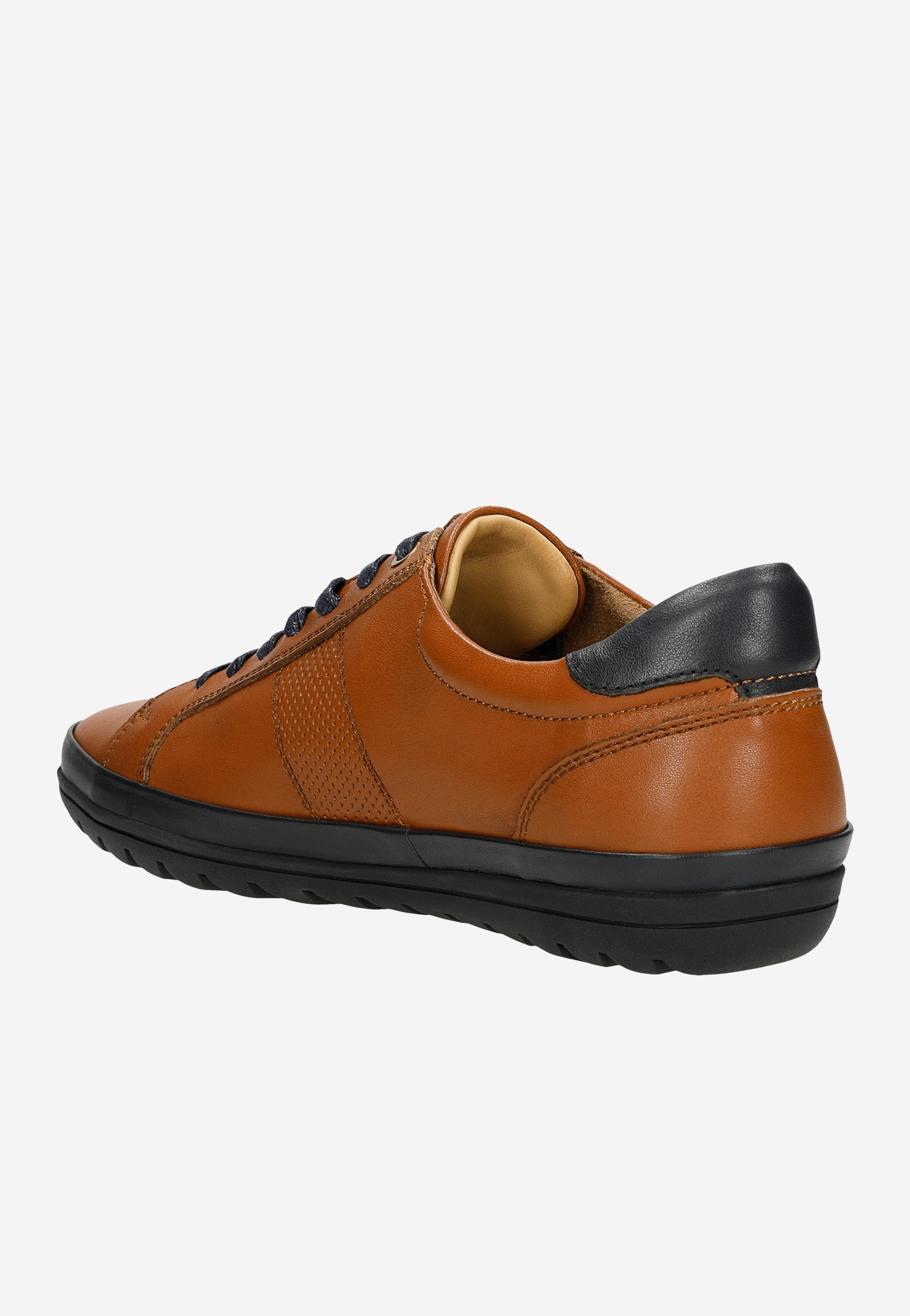 Czarne męskie sneakersy na oryginalnej podeszwie