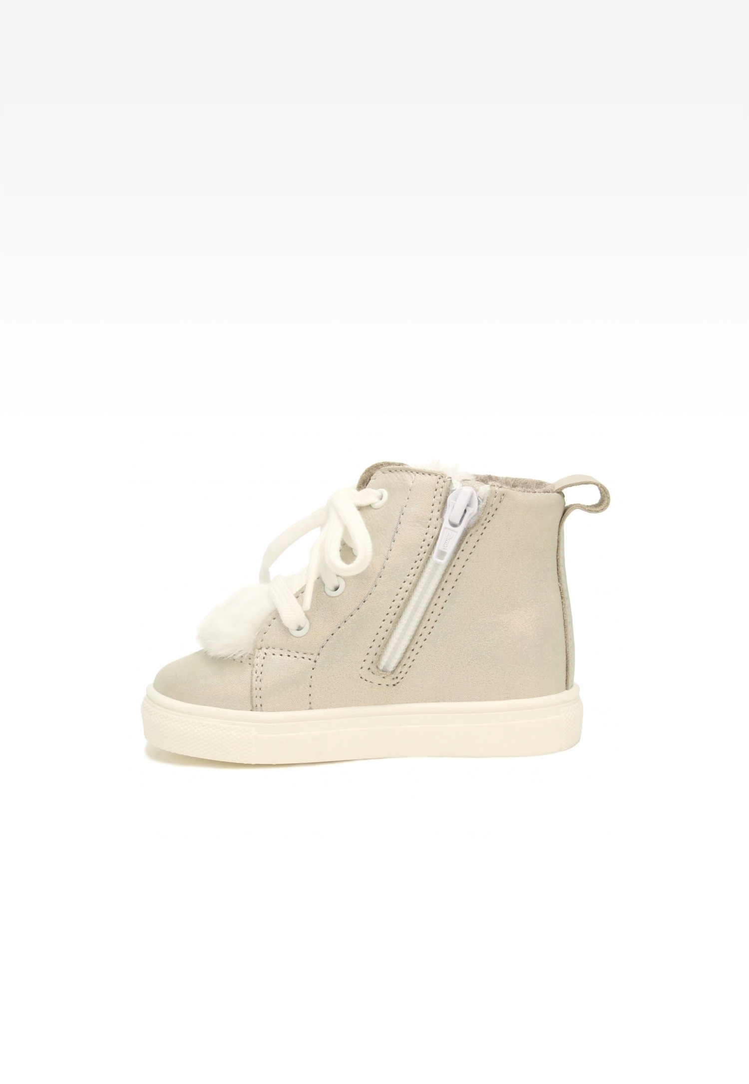 Trzewiki ocieplane BARTEK 11570014, dla dziewcząt, biały