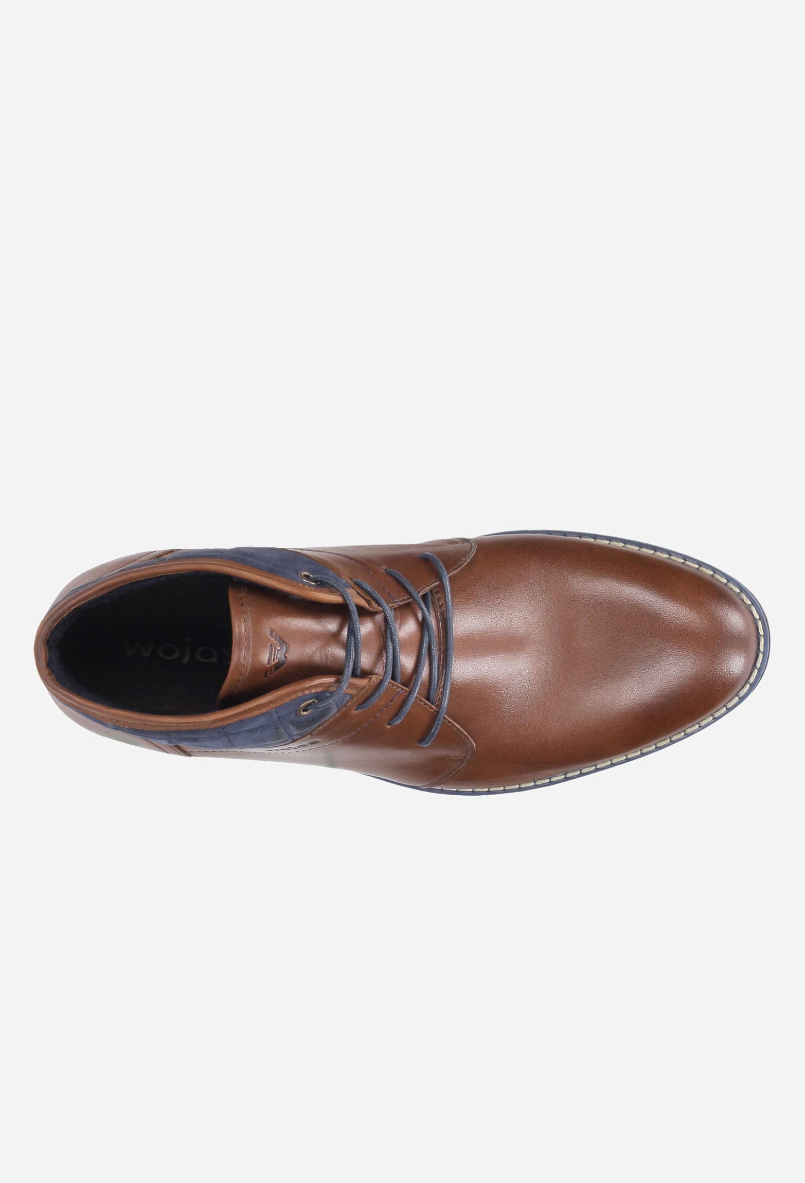 Czarne trzewiki męskie