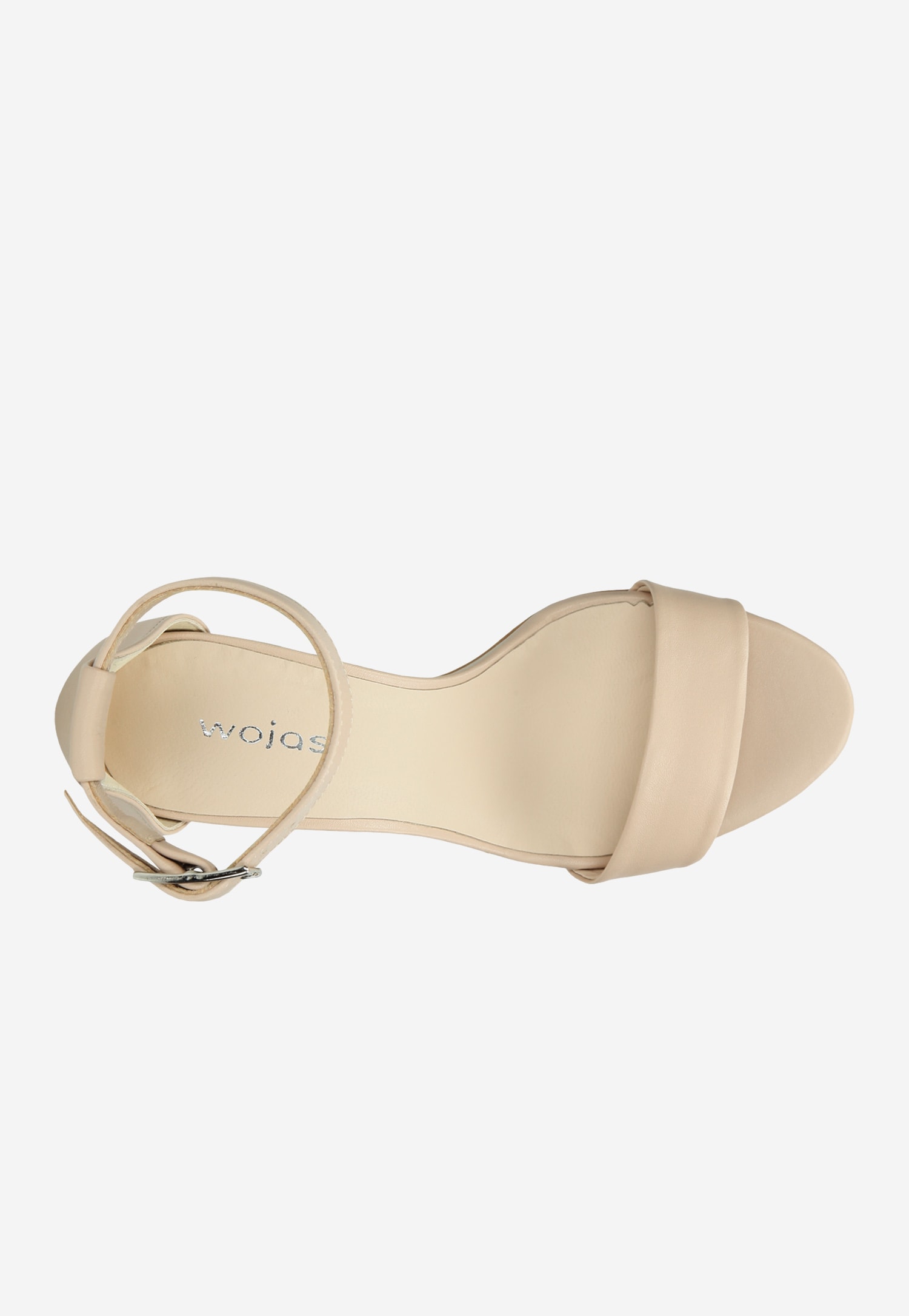 Czarne welurowe sandały damskie na słupku